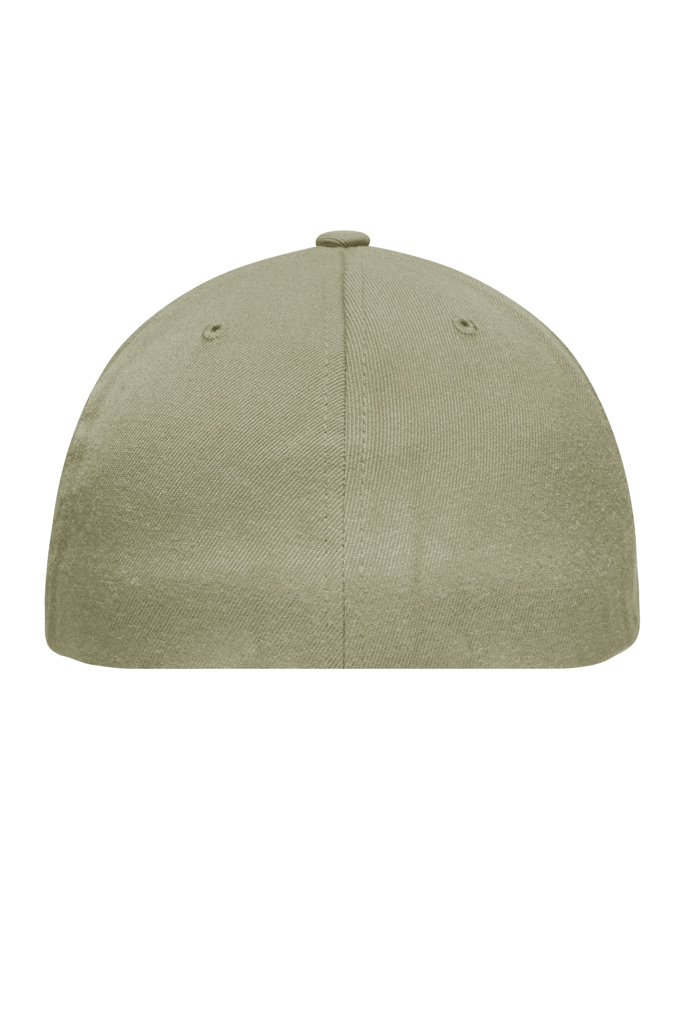 Flexfit® Flat Peak Cap MB6184 6 Panel Cap ohne Verschluss