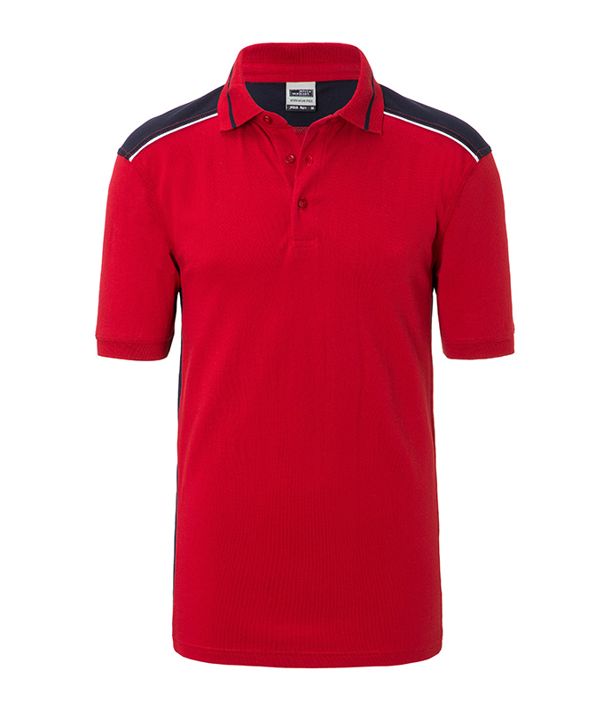 Men's Workwear Polo - COLOR - JN858 Pflegeleichtes und strapazierfähiges Polo mit Kontrasteinsätzen Men's Workwear Polo - COLOR - JN858 Pflegeleichtes und strapazierfähiges Polo mit Kontrasteinsätzen