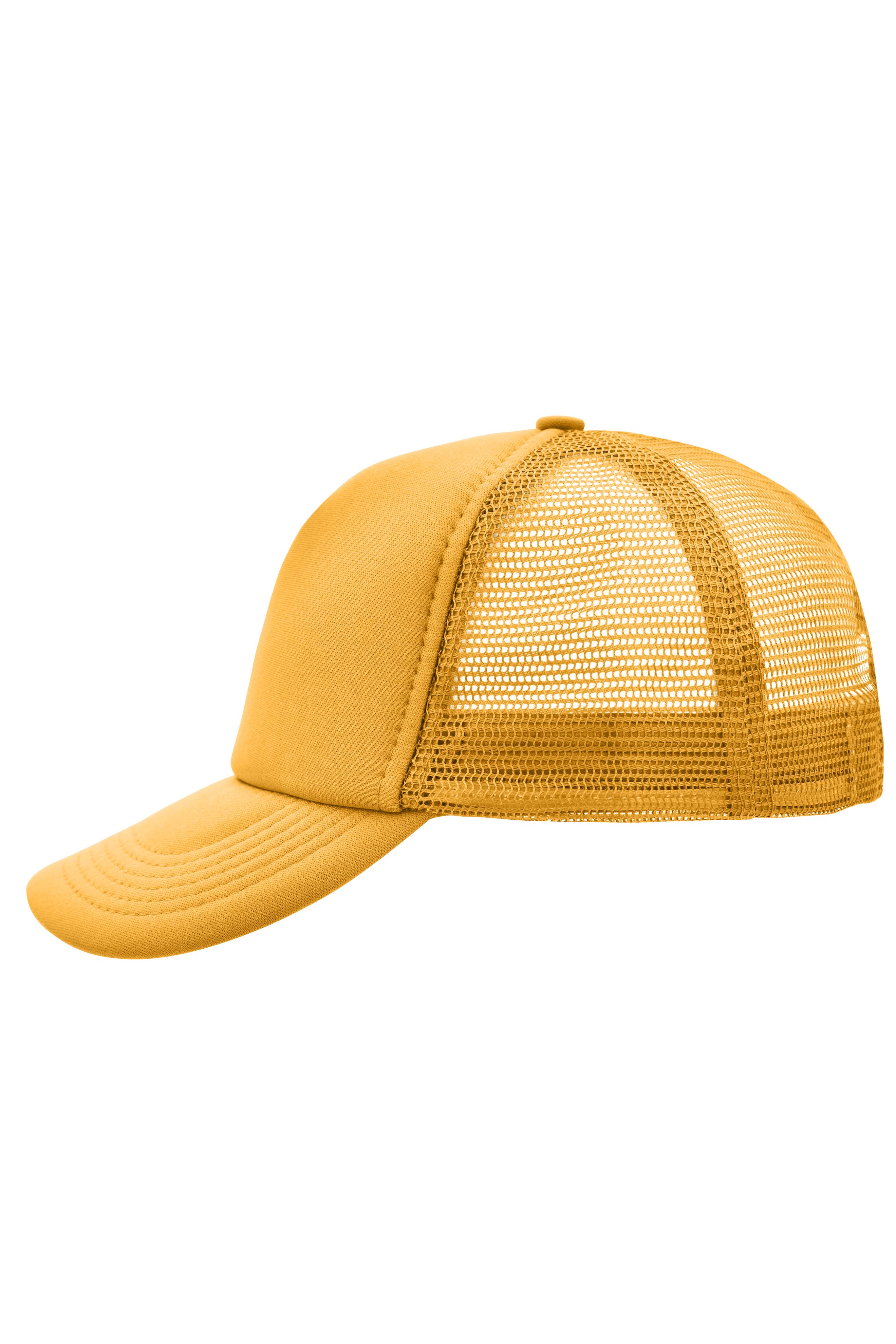 5 Panel Polyester Mesh Cap MB070 Trendiges 5 Panel Mesh Cap in zahlreichen Farbvarianten