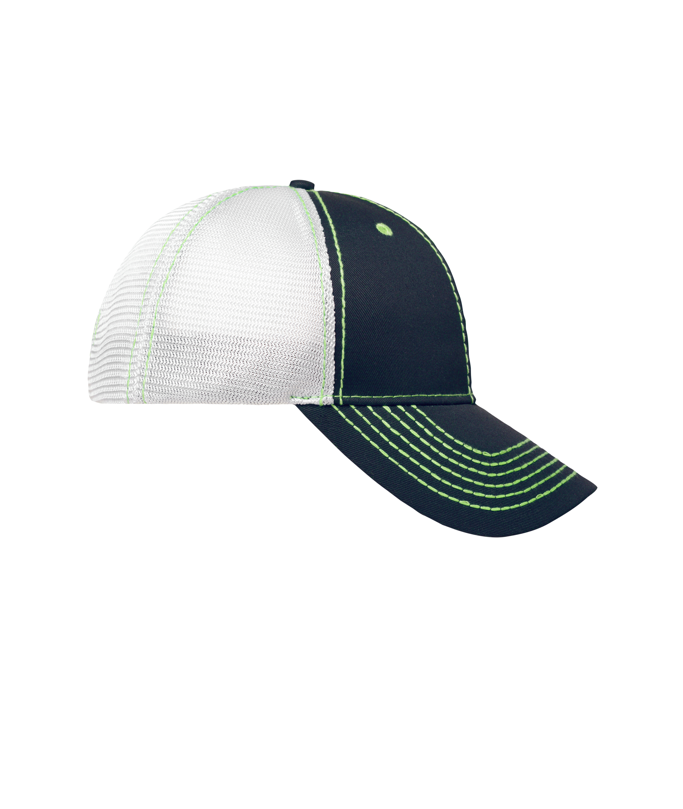 6 Panel Mesh Cap MB6229 Klassisches 6 Panel Cap mit kontrastfarbenen Nähten