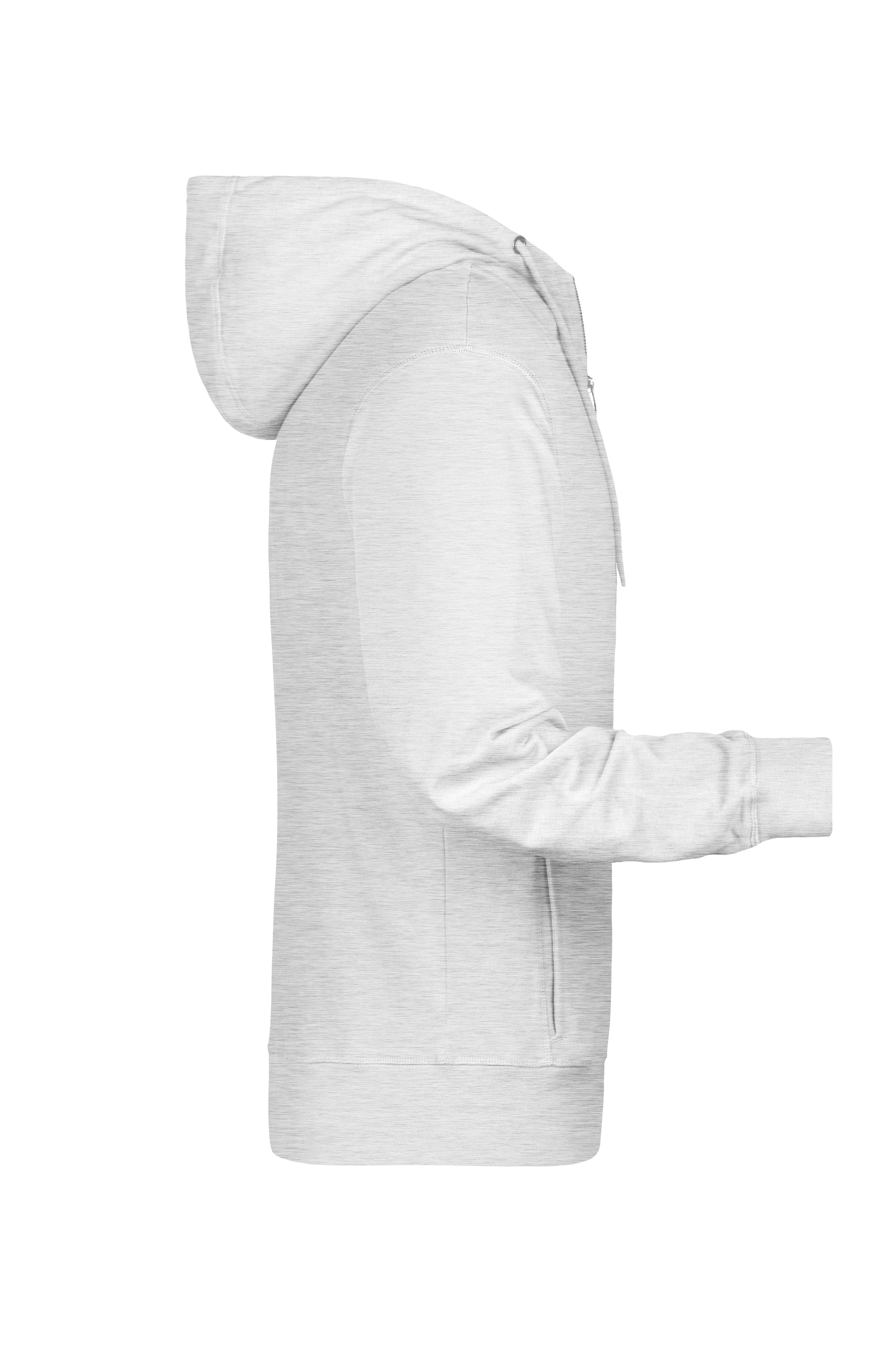 Men's Zip Hoody 8026 Sweat-Jacke mit Kapuze und Reißverschluss