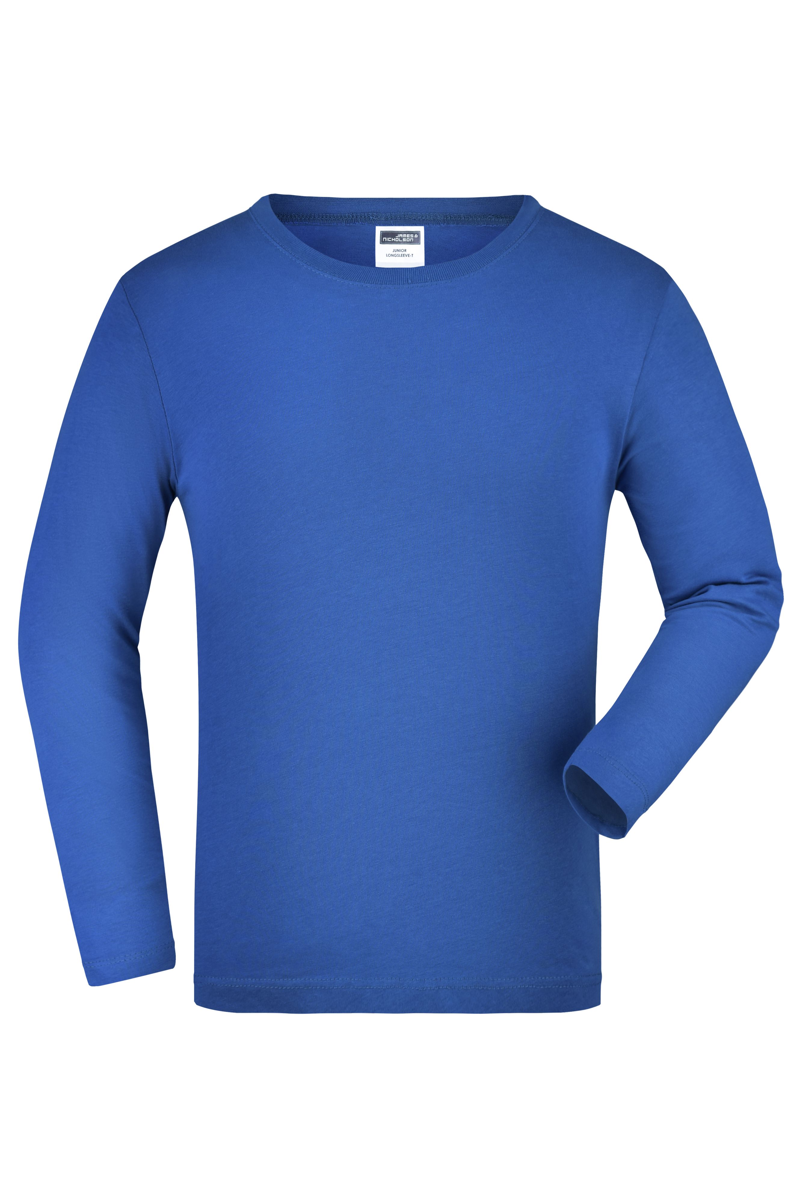 Junior Shirt Long-Sleeved Medium JN913K Langarm T-Shirt aus Single-Jersey