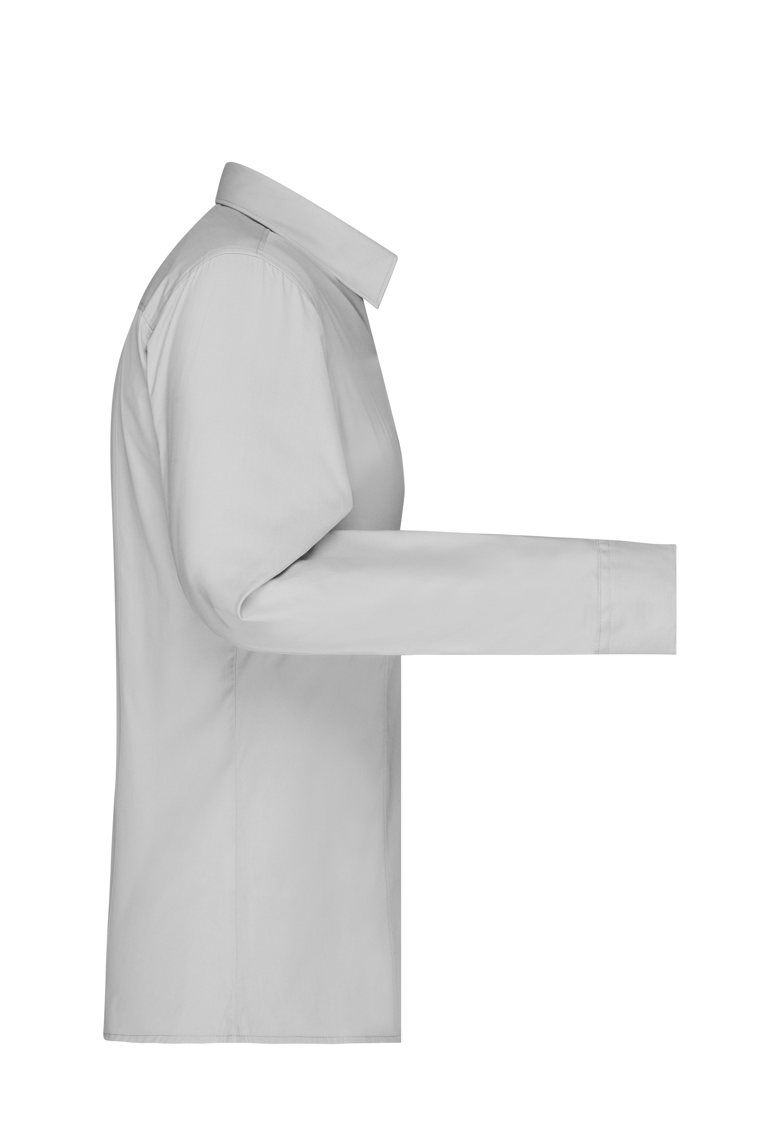 Ladies' Shirt Longsleeve Poplin JN677 Klassisches Shirt aus pflegeleichtem Mischgewebe