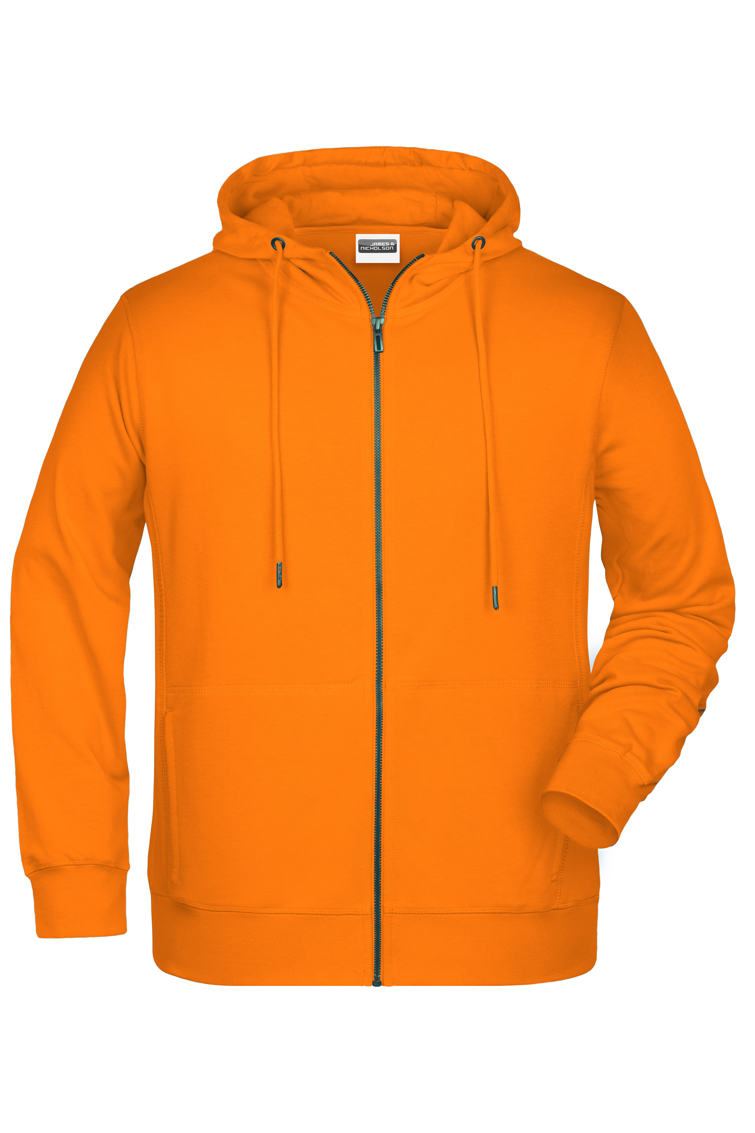 Men's Zip Hoody 8026 Sweat-Jacke mit Kapuze und Reißverschluss