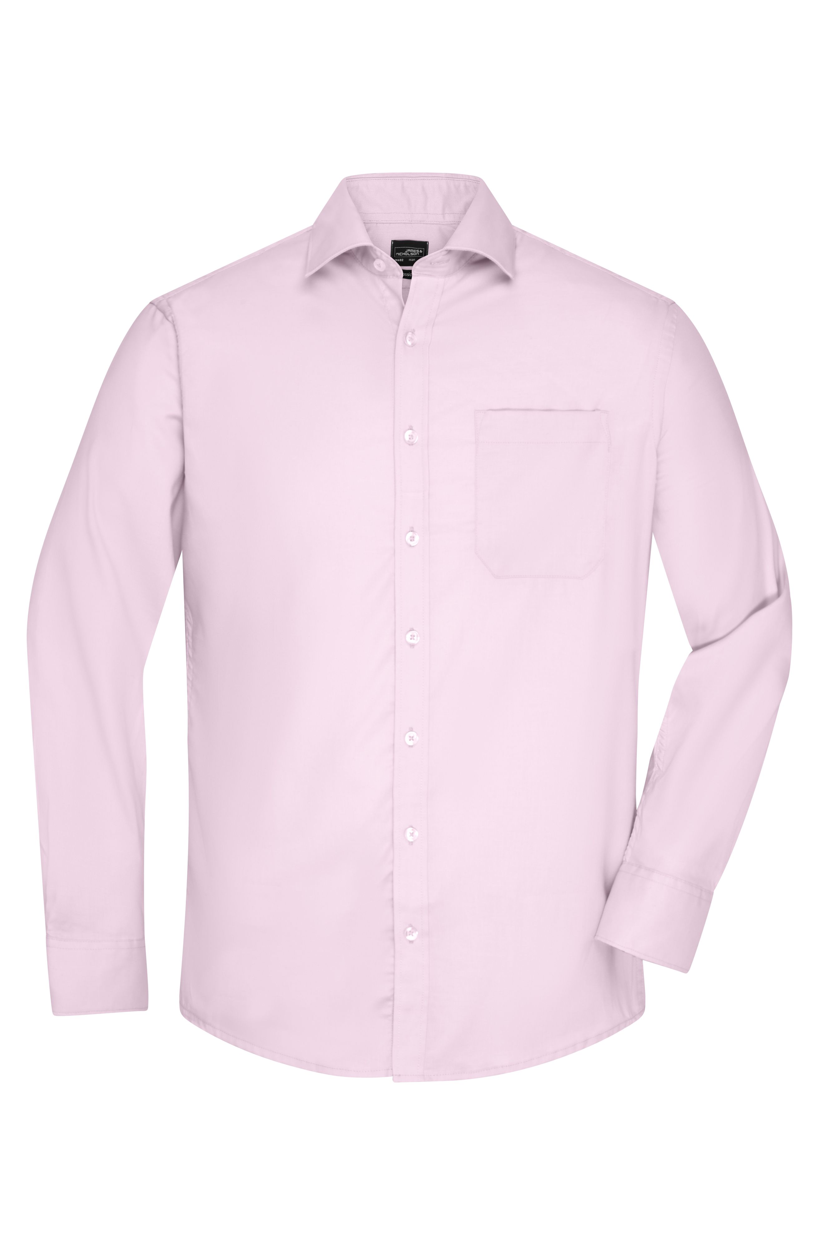 Men's Shirt Longsleeve Micro-Twill JN682 Klassisches Shirt in pflegeleichter Baumwollqualität