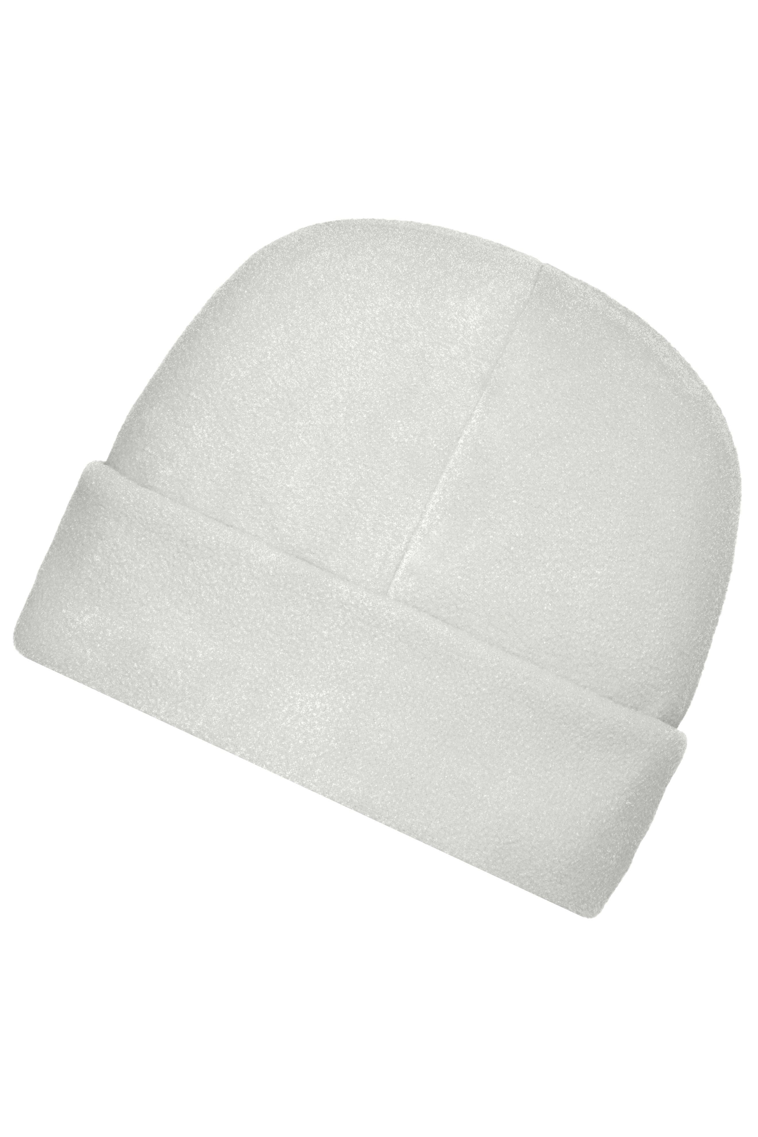 Microfleece Cap MB7720 Wärmende Fleece Mütze mit breitem Umschlag