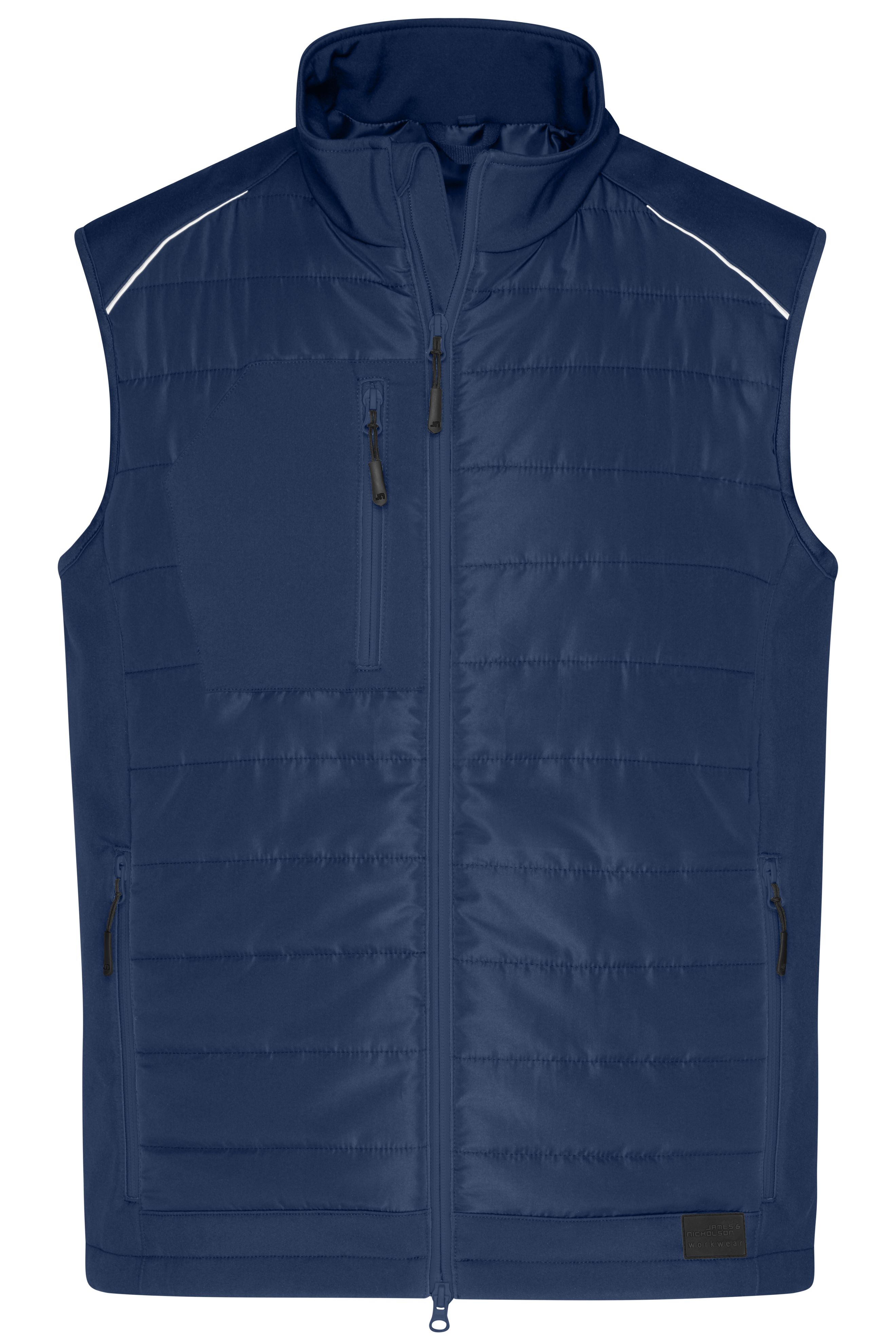 Men's Hybrid Vest JN1822 Softshellweste im attraktiven Materialmix