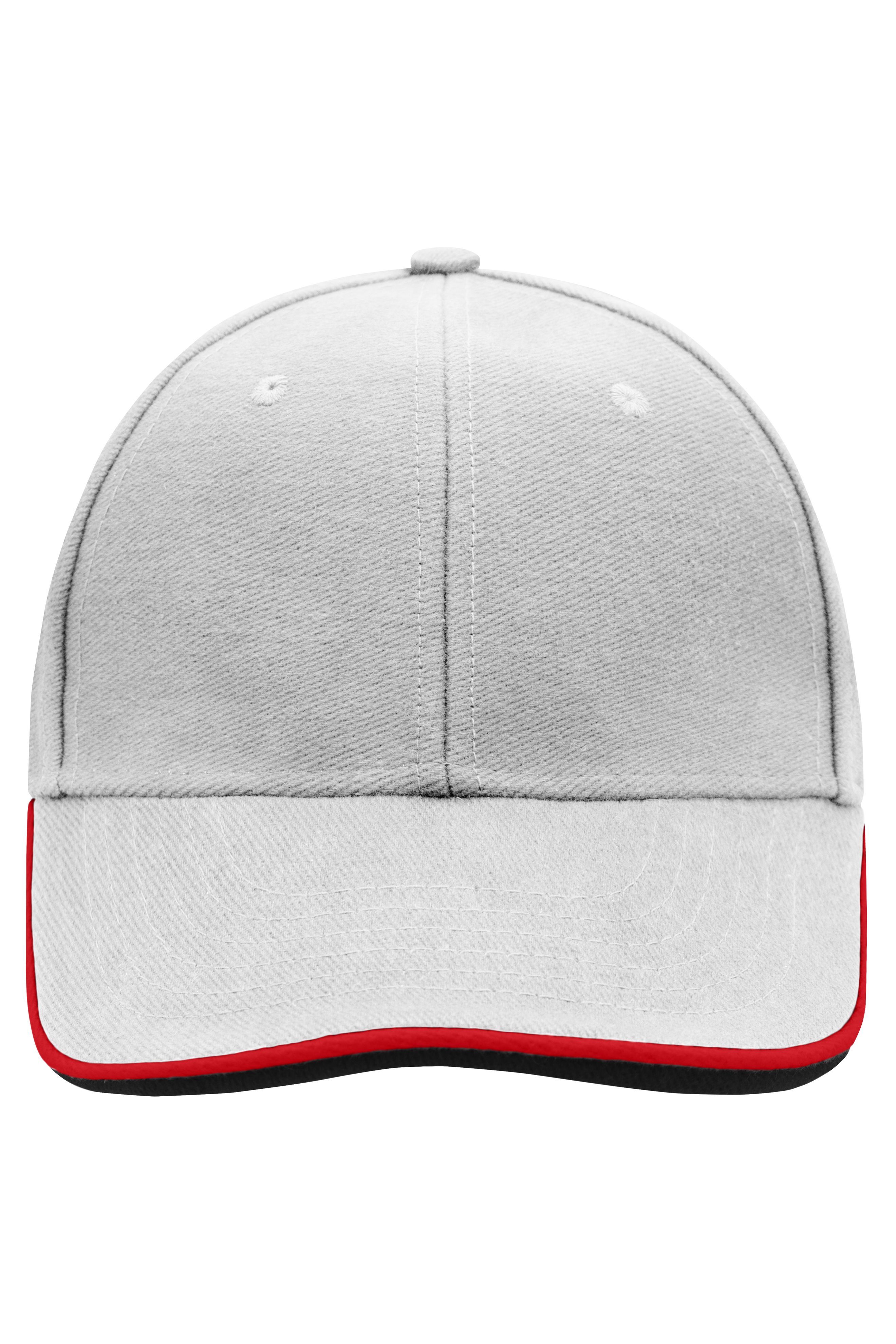 6 Panel Double Sandwich Cap MB6197 6 Panel Cap mit doppeltem Sandwich