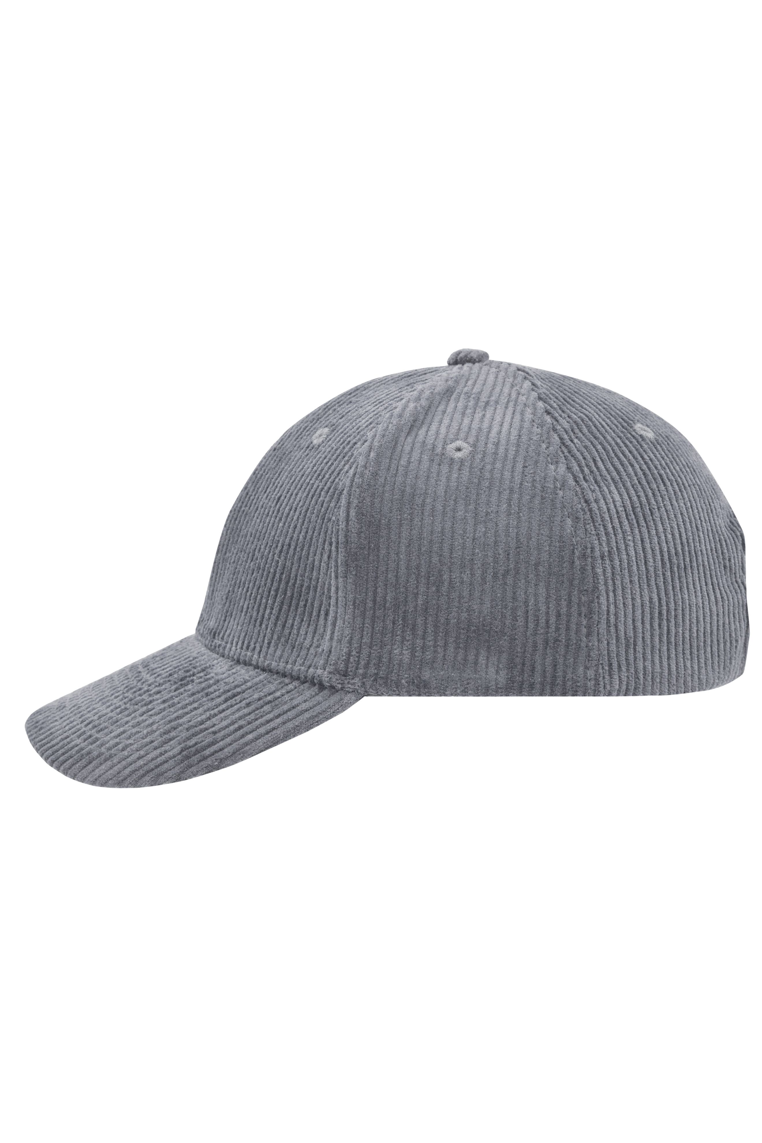 6 Panel Corduroy Cap MB6232 Klassisches 6 Panel Cap