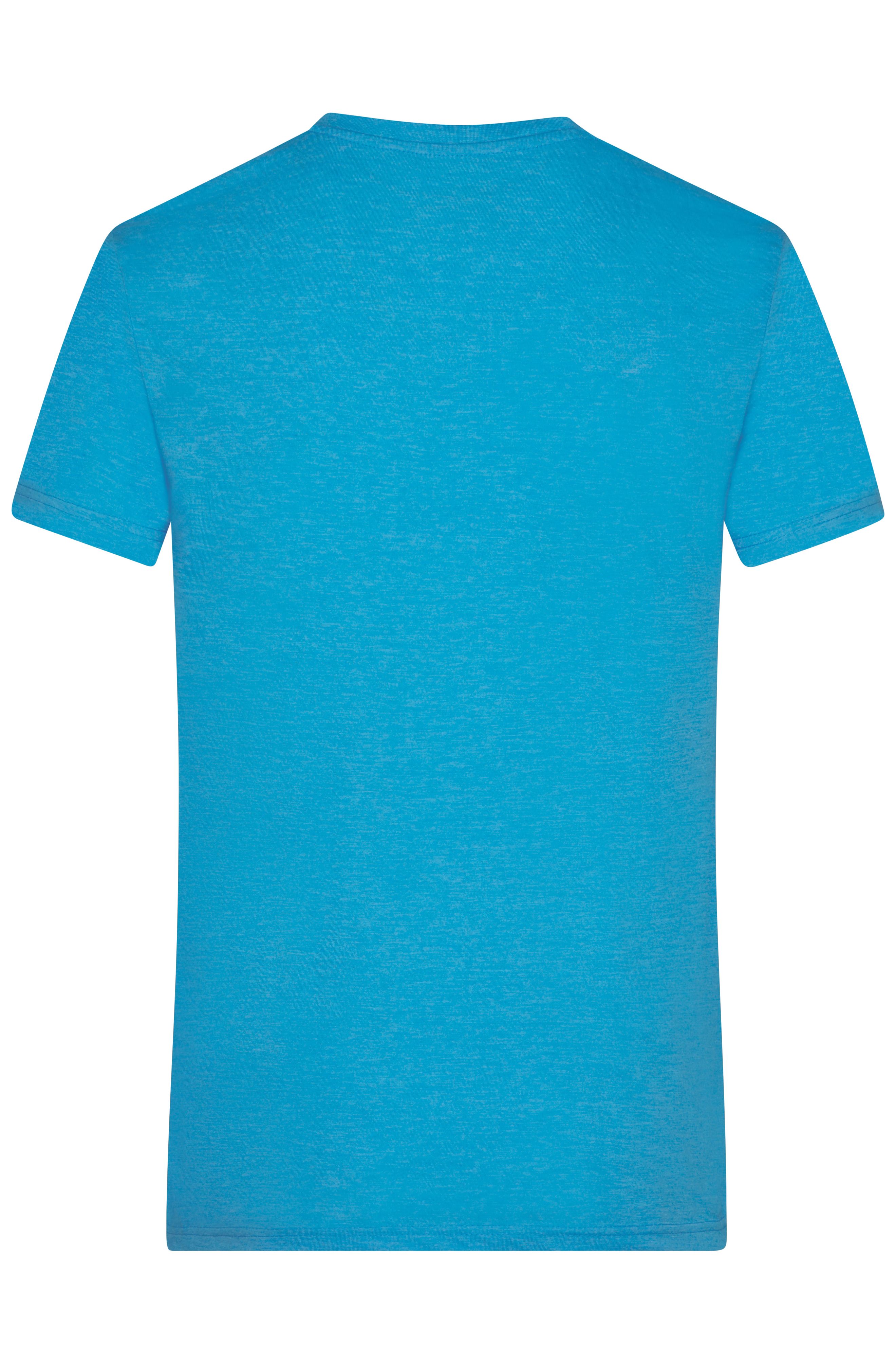 Men's Heather T-Shirt JN974 Modisches T-Shirt mit V-Ausschnitt