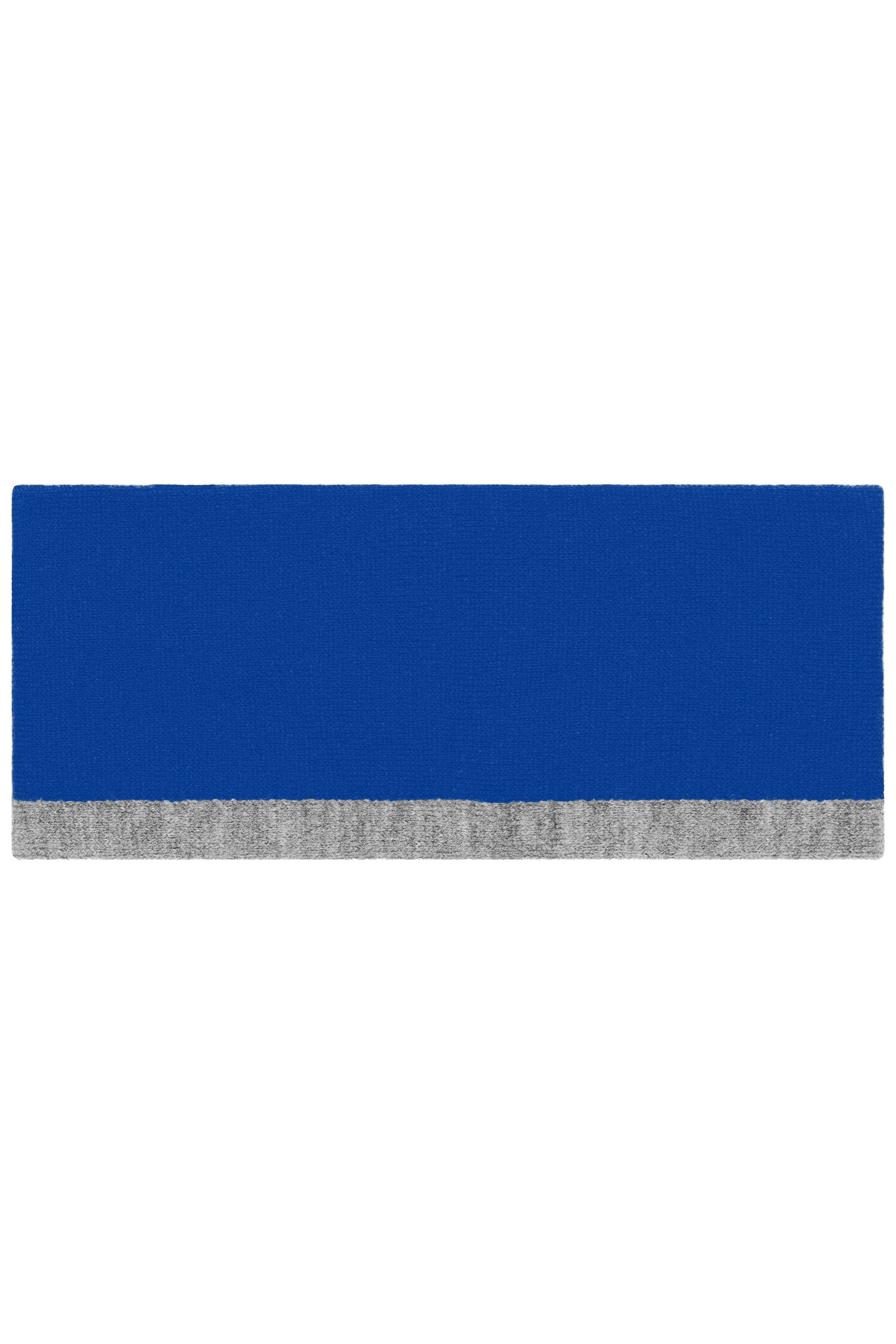 Reversible Headband MB7401 Wendestirnband mit Kontrastabschluss