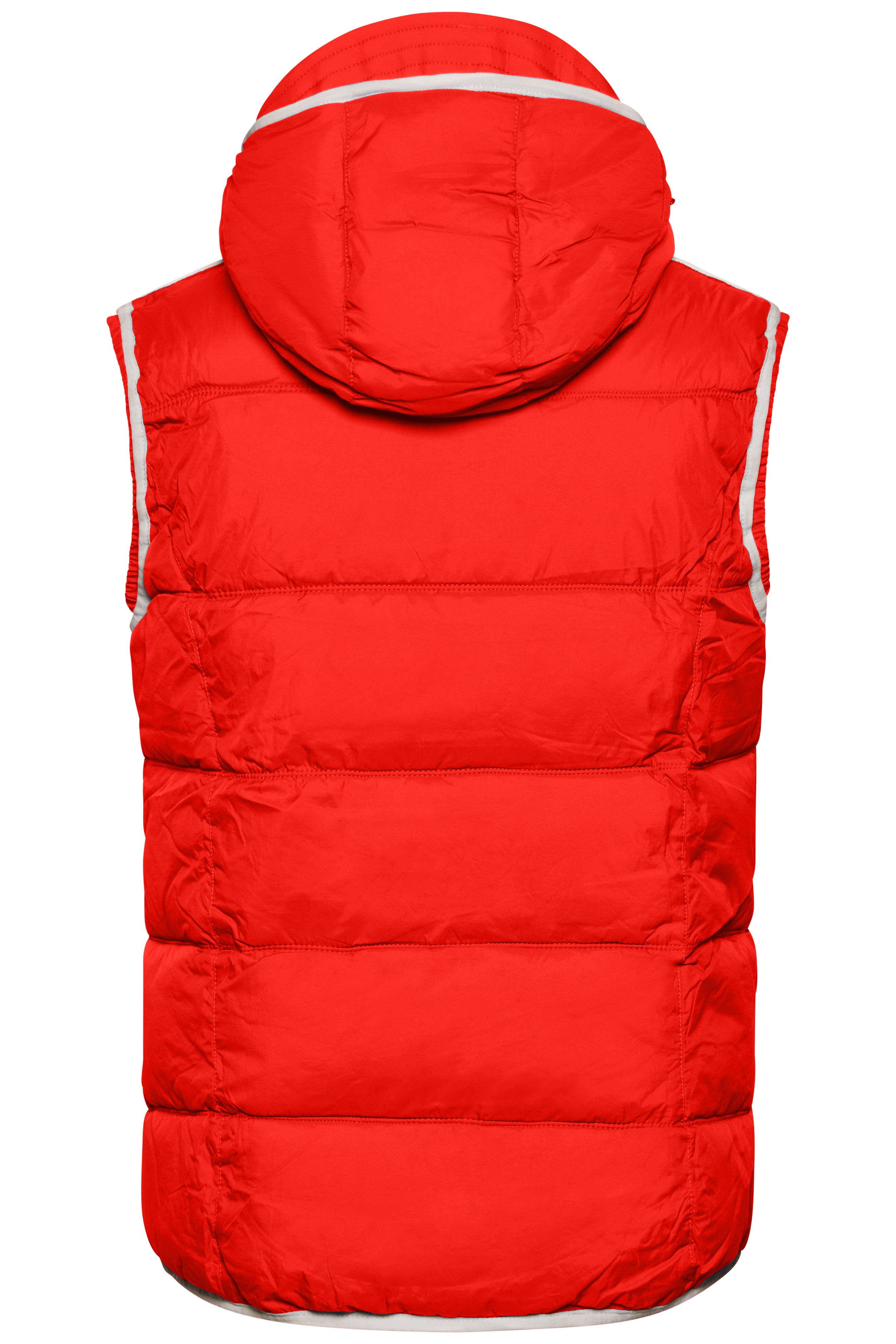 Men's Maritime Vest JN1076 Modische Steppweste mit angeschnittener Kapuze Men's Maritime Vest JN1076 Modische Steppweste mit angeschnittener Kapuze