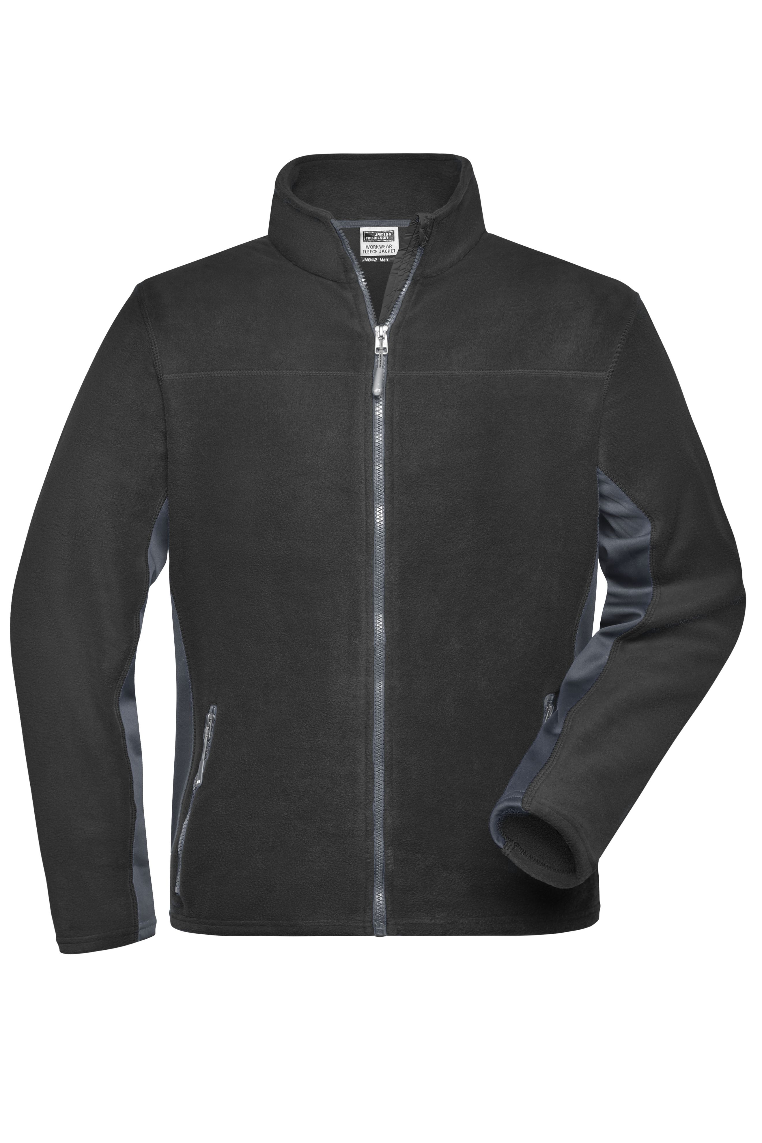 Men's Workwear Fleece Jacket - STRONG - JN842 Strapazierfähige Fleece Jacke im Materialmix Men's Workwear Fleece Jacket - STRONG - JN842 Strapazierfähige Fleece Jacke im Materialmix