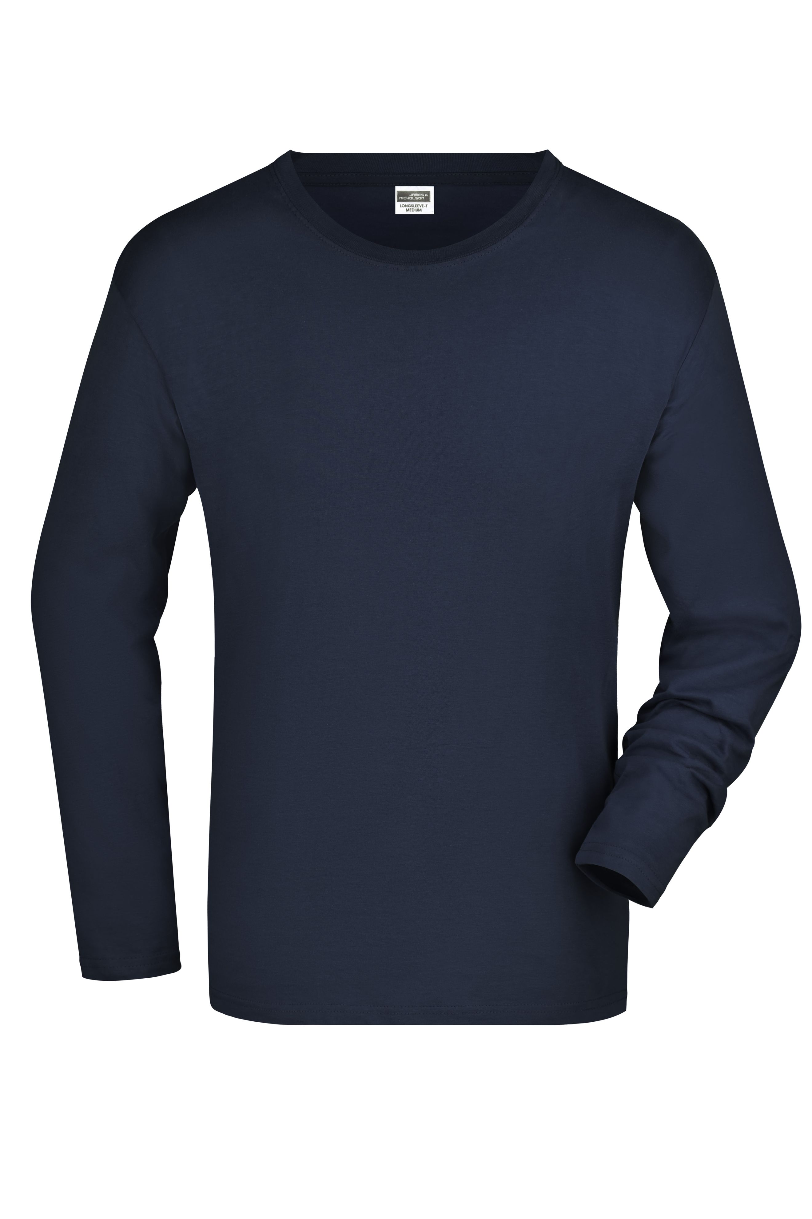 Men's Long-Sleeved Medium JN913 Langarm T-Shirt aus Single-Jersey