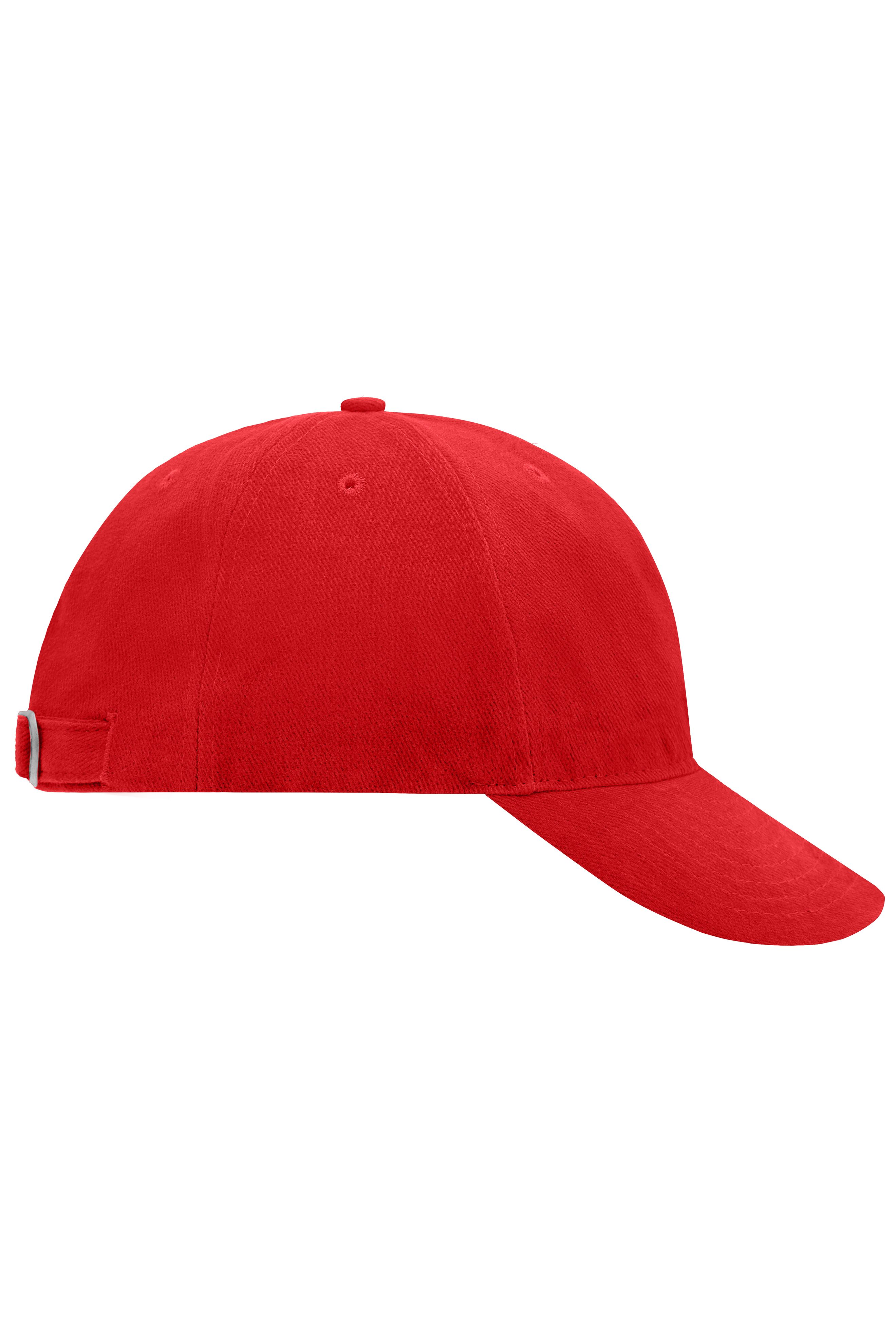 6 Panel Softlining Raver Cap MB6126 Hochwertiges 6 Panel Cap mit leichter Laminierung für einfaches Besticken