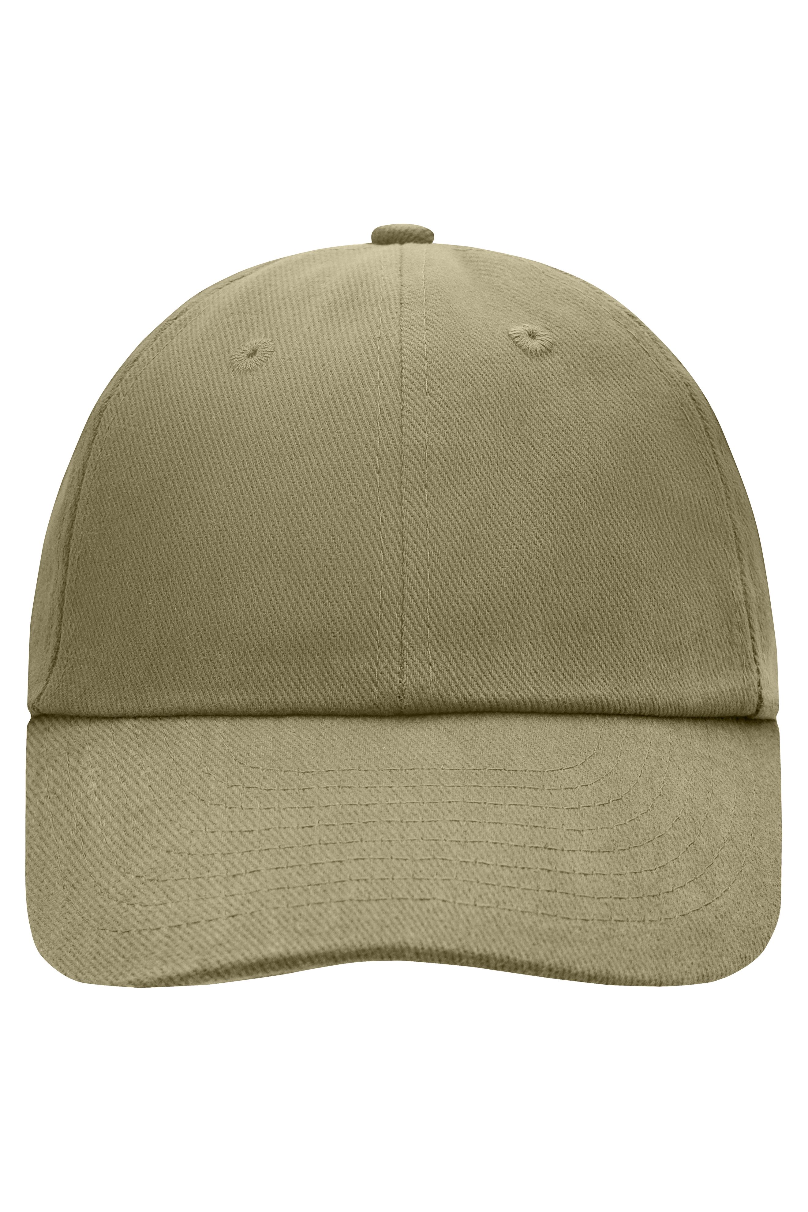 6 Panel Raver Cap MB6111 Klassisches Allround-Cap in zahlreichen Farbvarianten