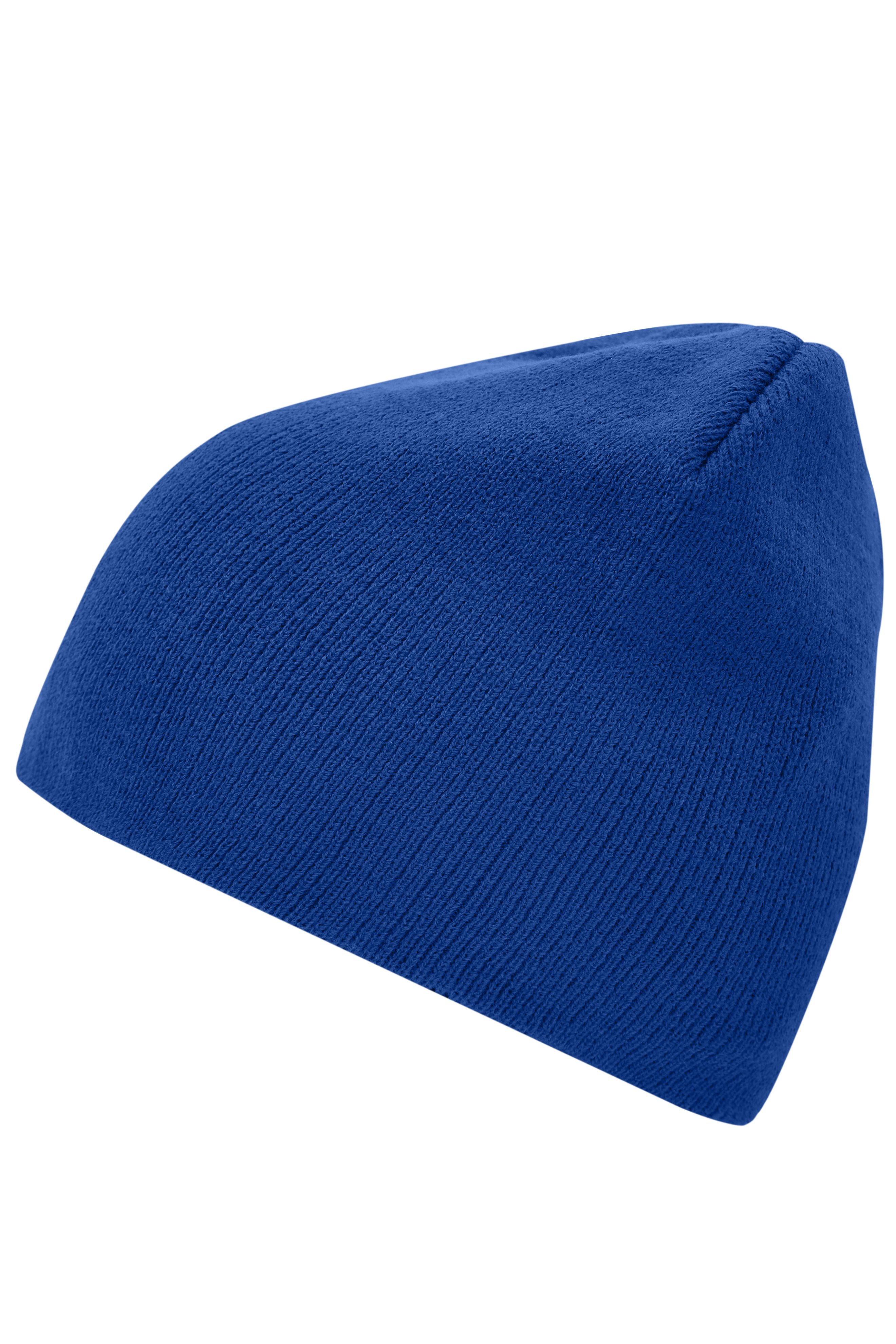 Beanie No.1 MB7580 Enganliegende Strickmütze ohne Umschlag