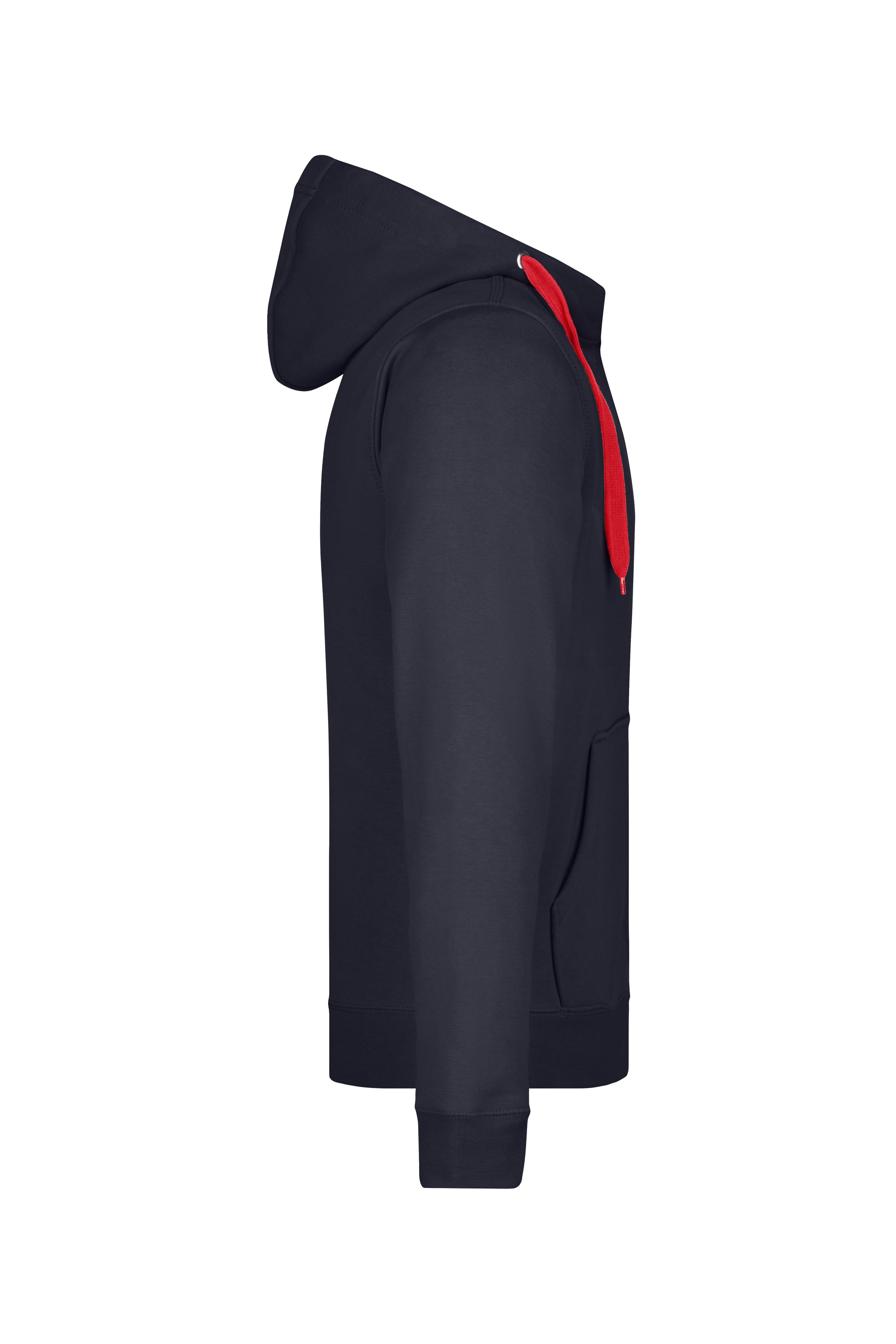 Men's Doubleface Jacket JN355 Sportive Jacke mit Kapuze