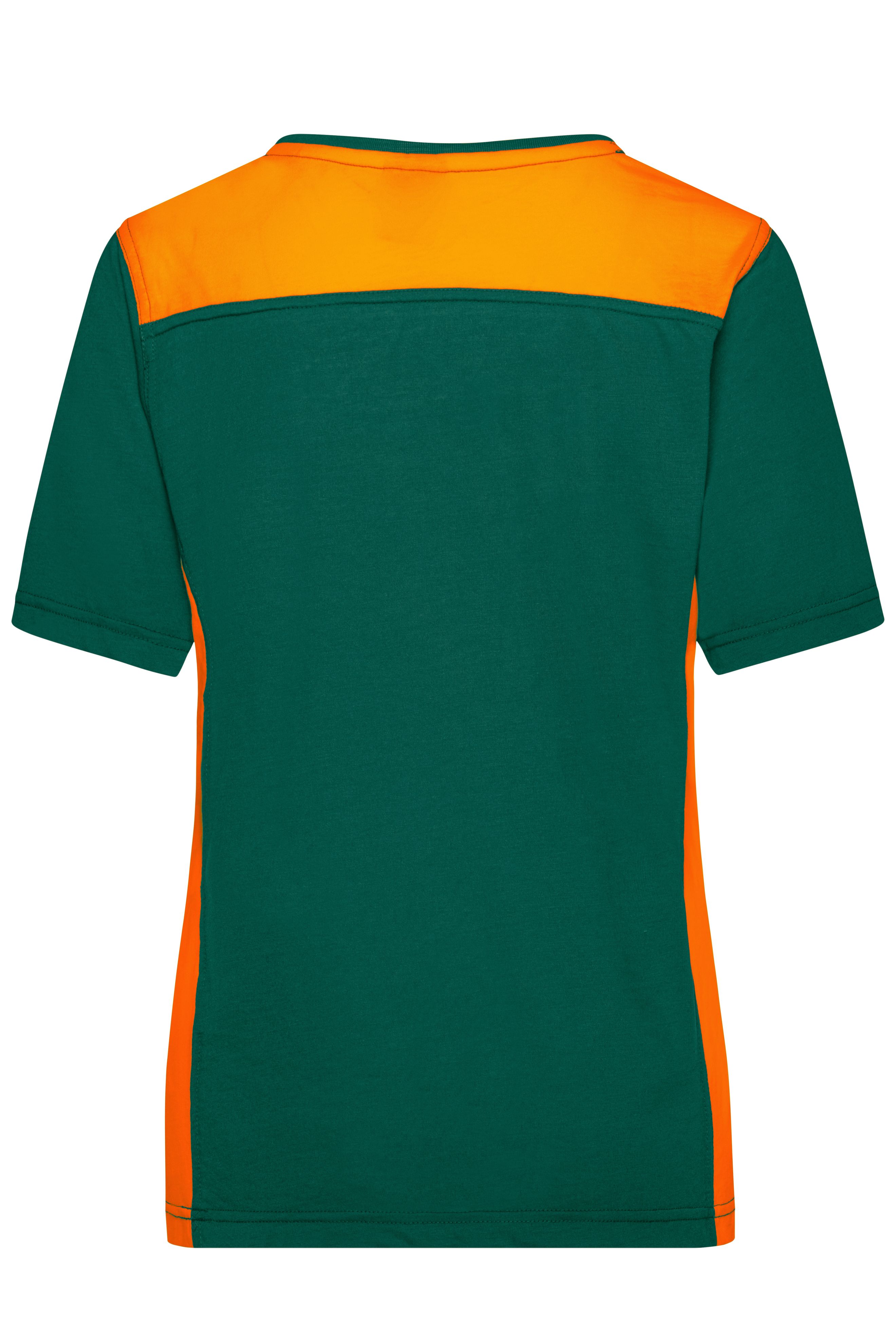 Ladies' Workwear T-Shirt - COLOR - JN859 Strapazierfähiges und pflegeleichtes T-Shirt mit Kontrasteinsätzen