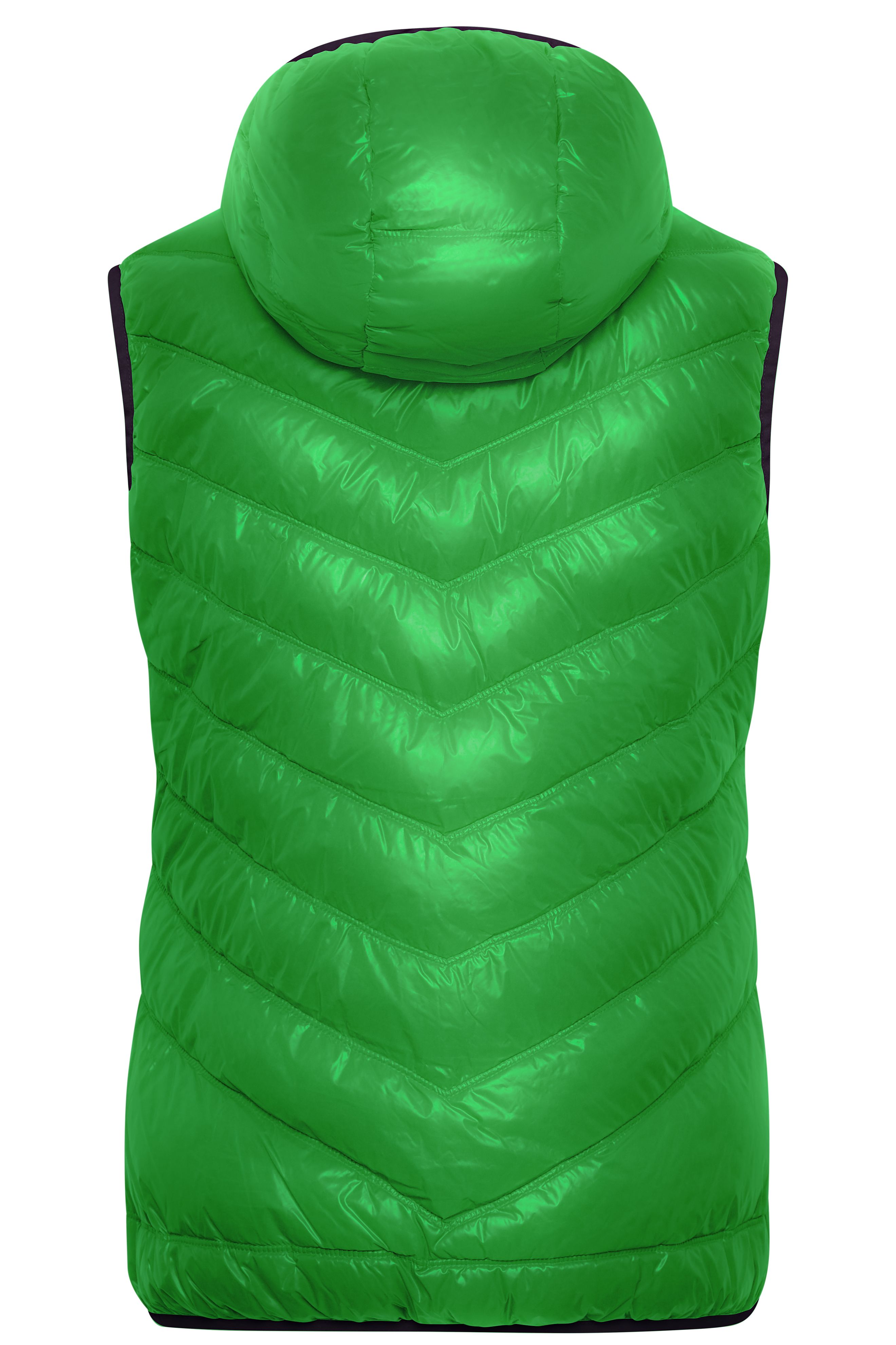 Ladies' Down Vest JN1061 Ultraleichte sportliche Daunenweste mit Kapuze