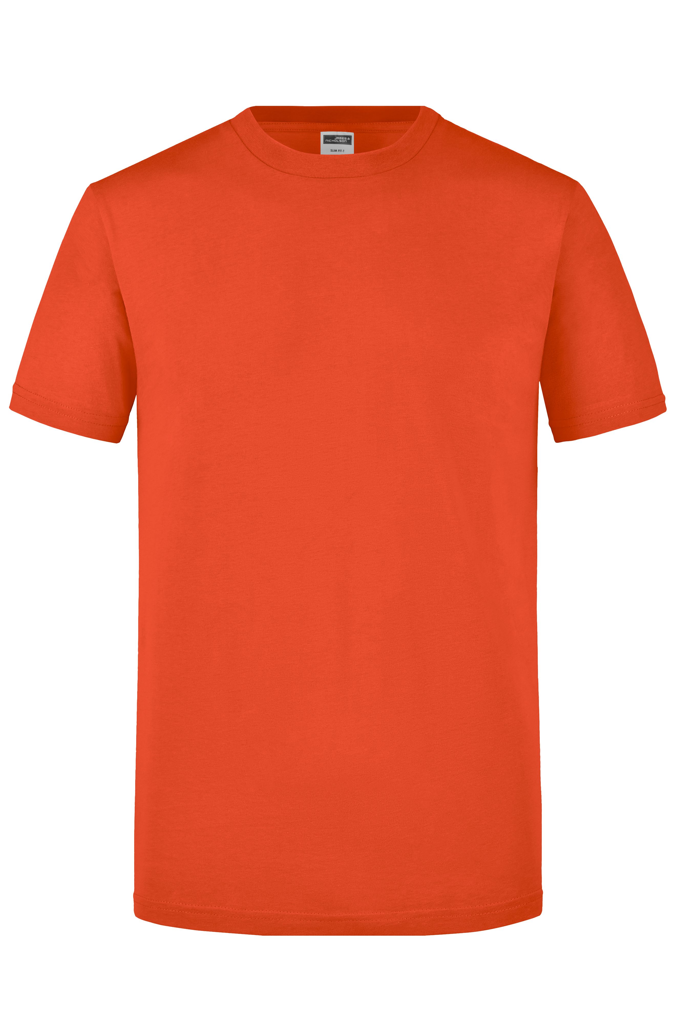 Men's Slim Fit-T JN911 Figurbetontes Rundhals-T-Shirt Men's Slim Fit-T JN911 Figurbetontes Rundhals-T-Shirt
