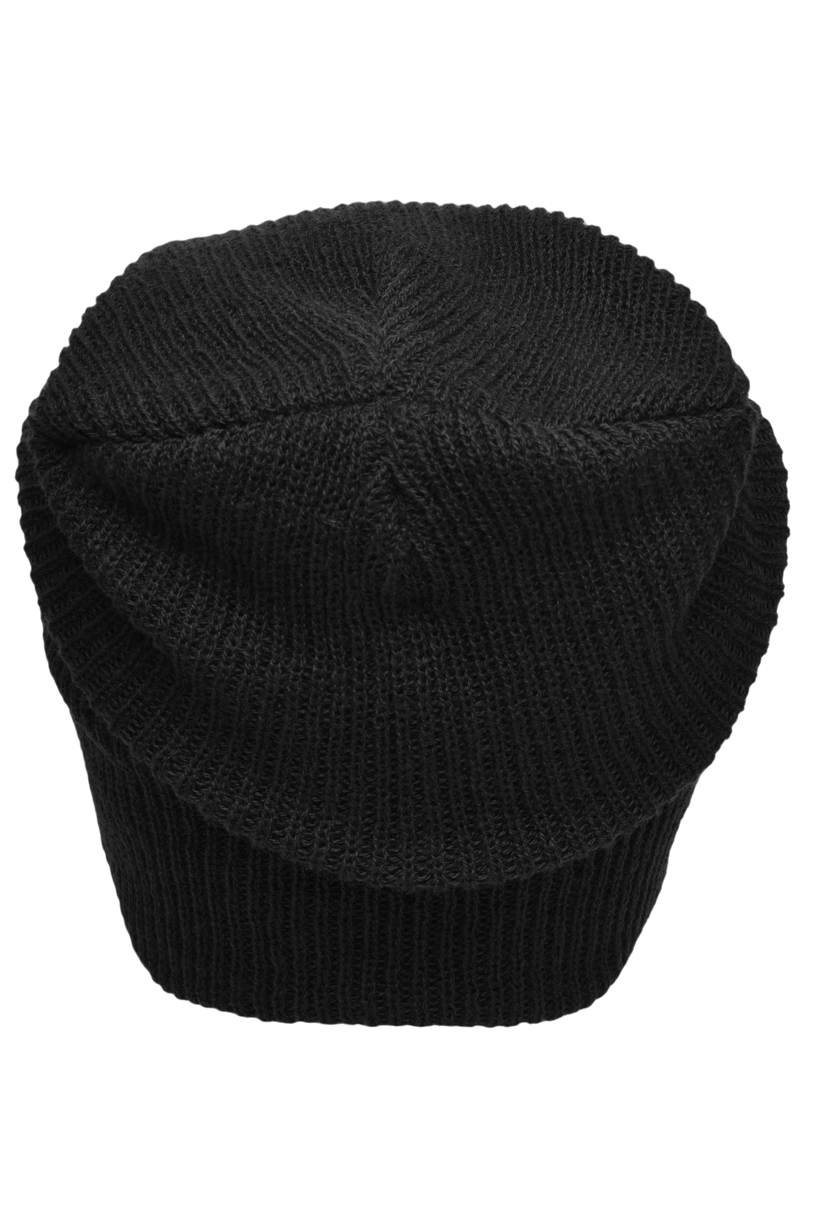 Knitted Long Beanie MB7955 Lässige überlange Strickmütze
