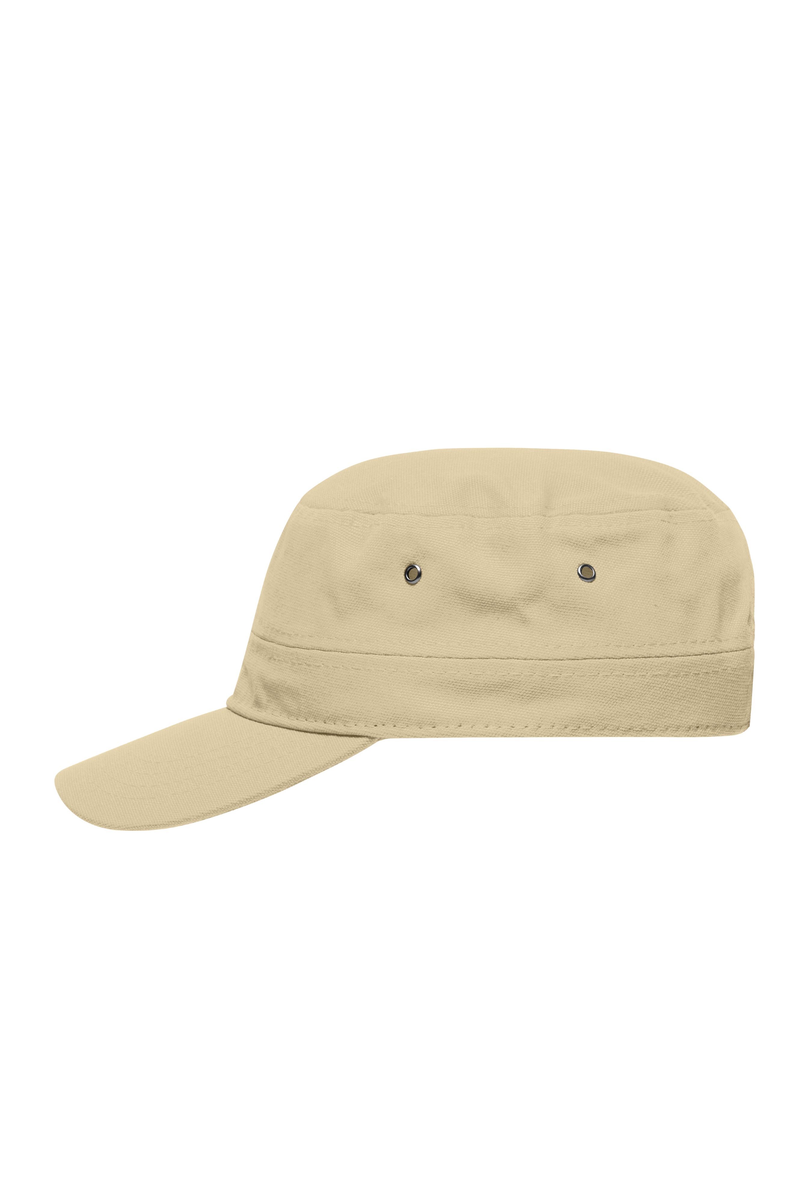 Military Cap MB095 Trendiges Cap im Military-Stil aus robustem Baumwollcanvas