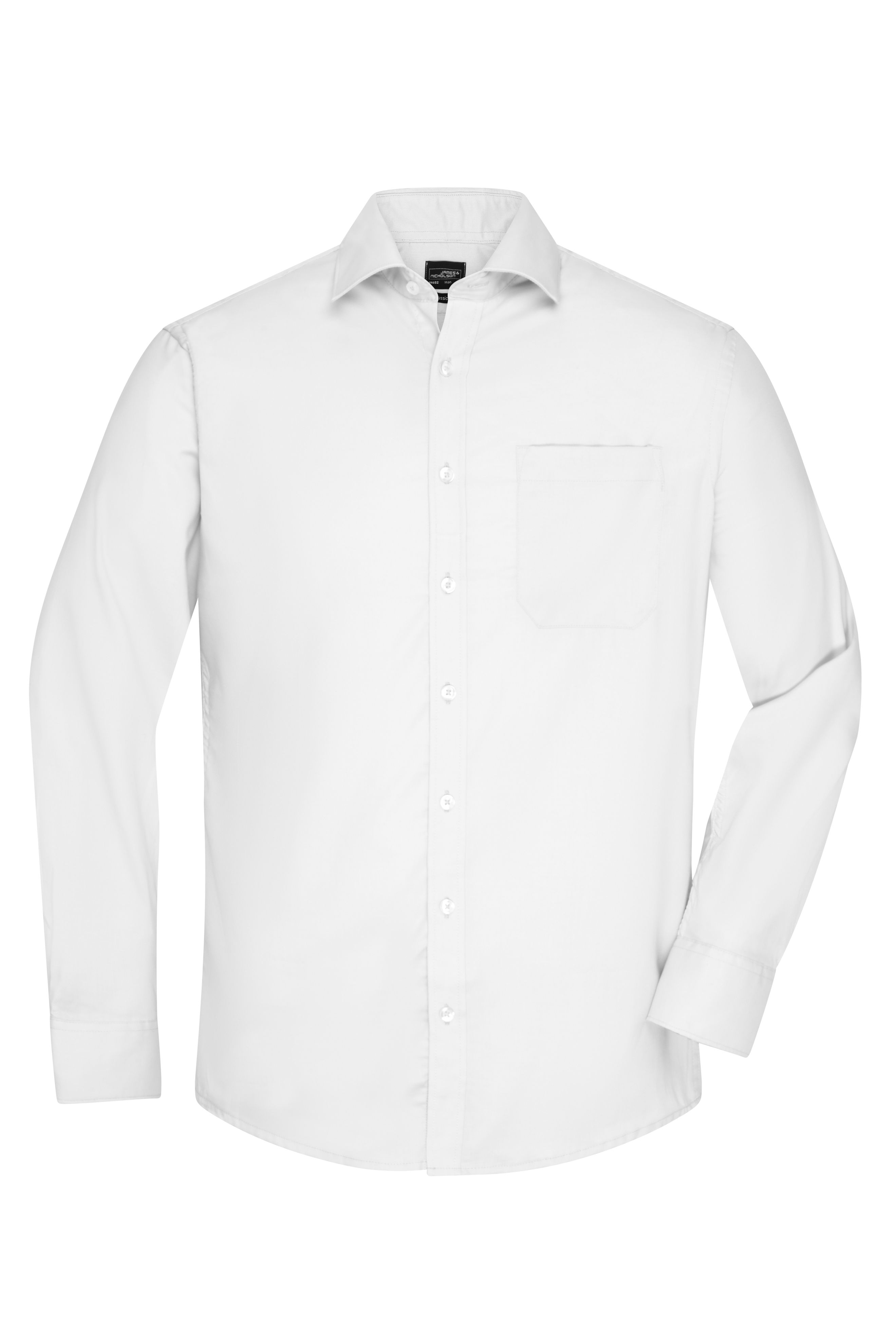 Men's Shirt Longsleeve Micro-Twill JN682 Klassisches Shirt in pflegeleichter Baumwollqualität