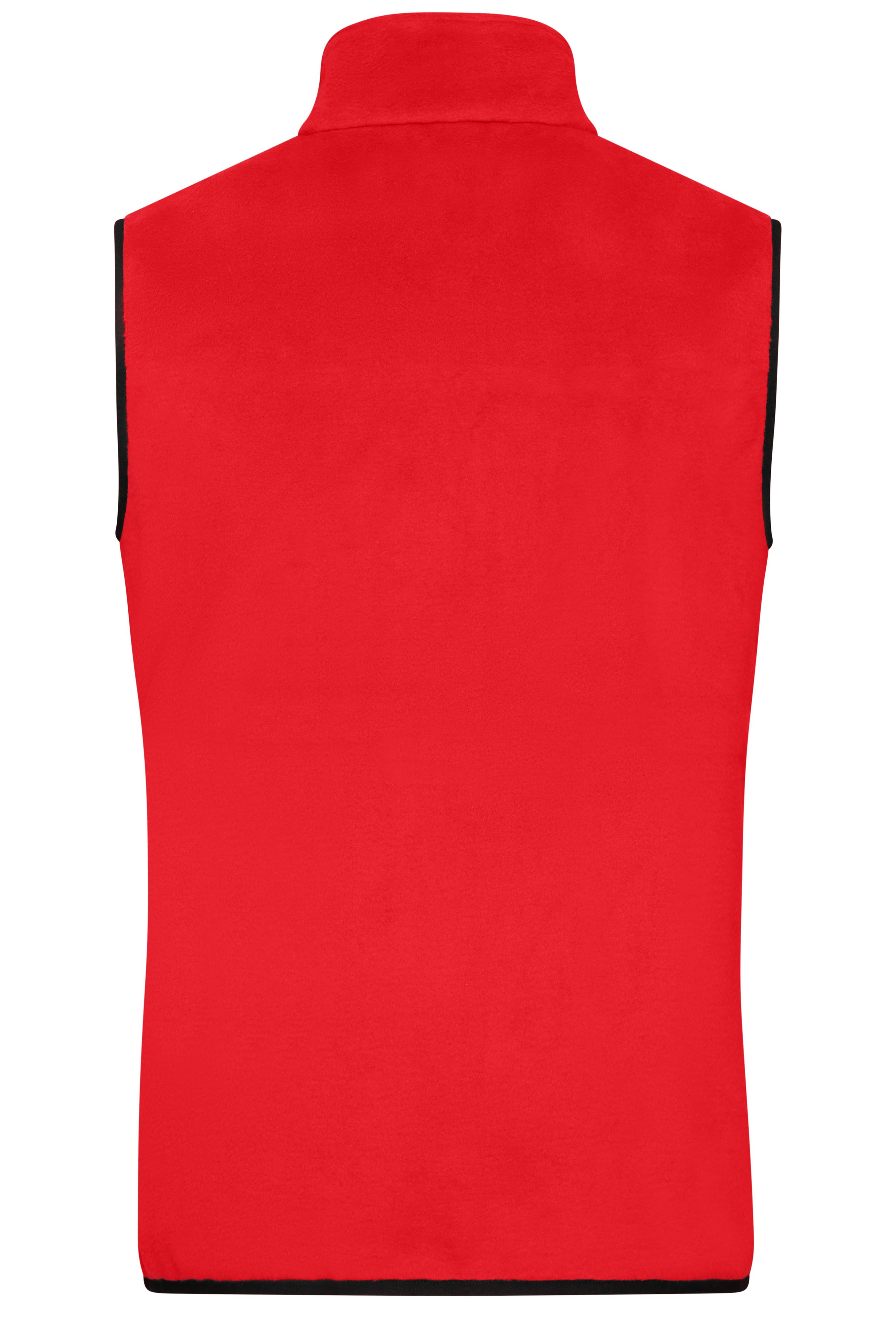 Men's Fleece Vest JN1310 Fleeceweste im Materialmix Men's Fleece Vest JN1310 Fleeceweste im Materialmix