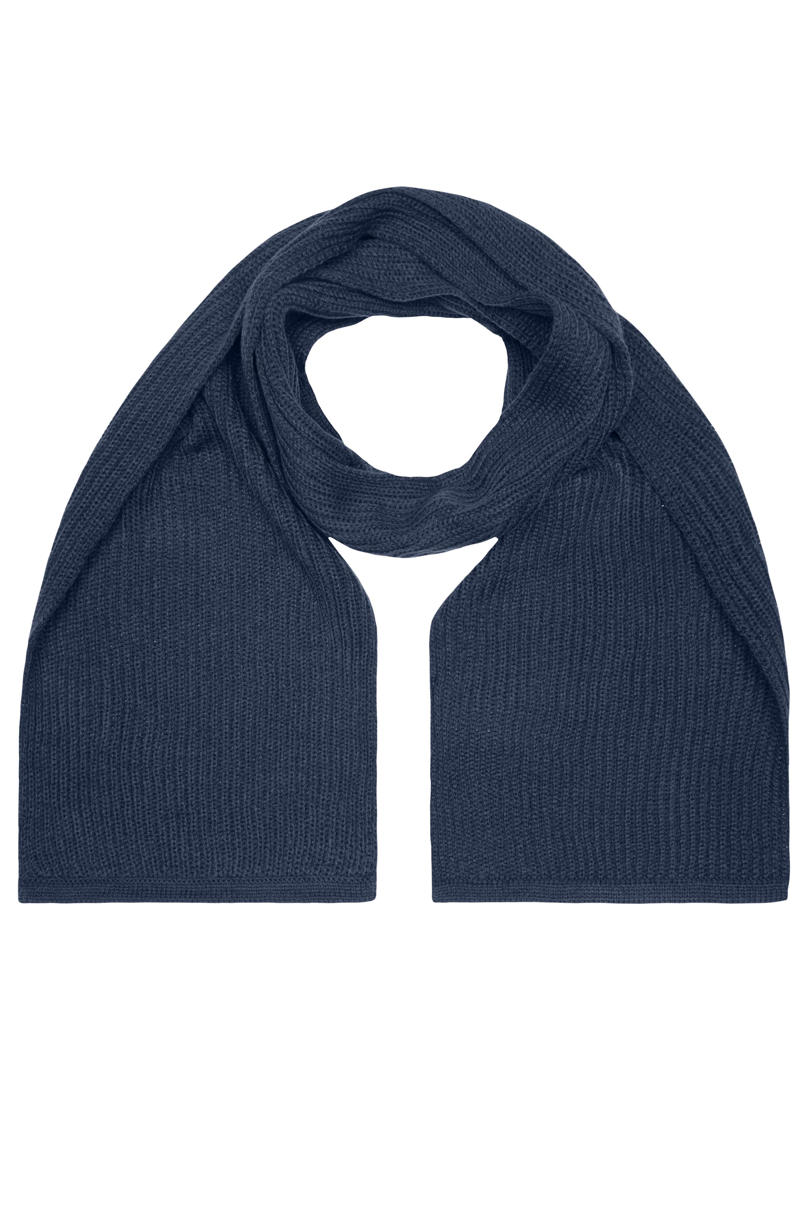 Knitted Scarf MB504 Grober Strickschal mit eingefassten Enden