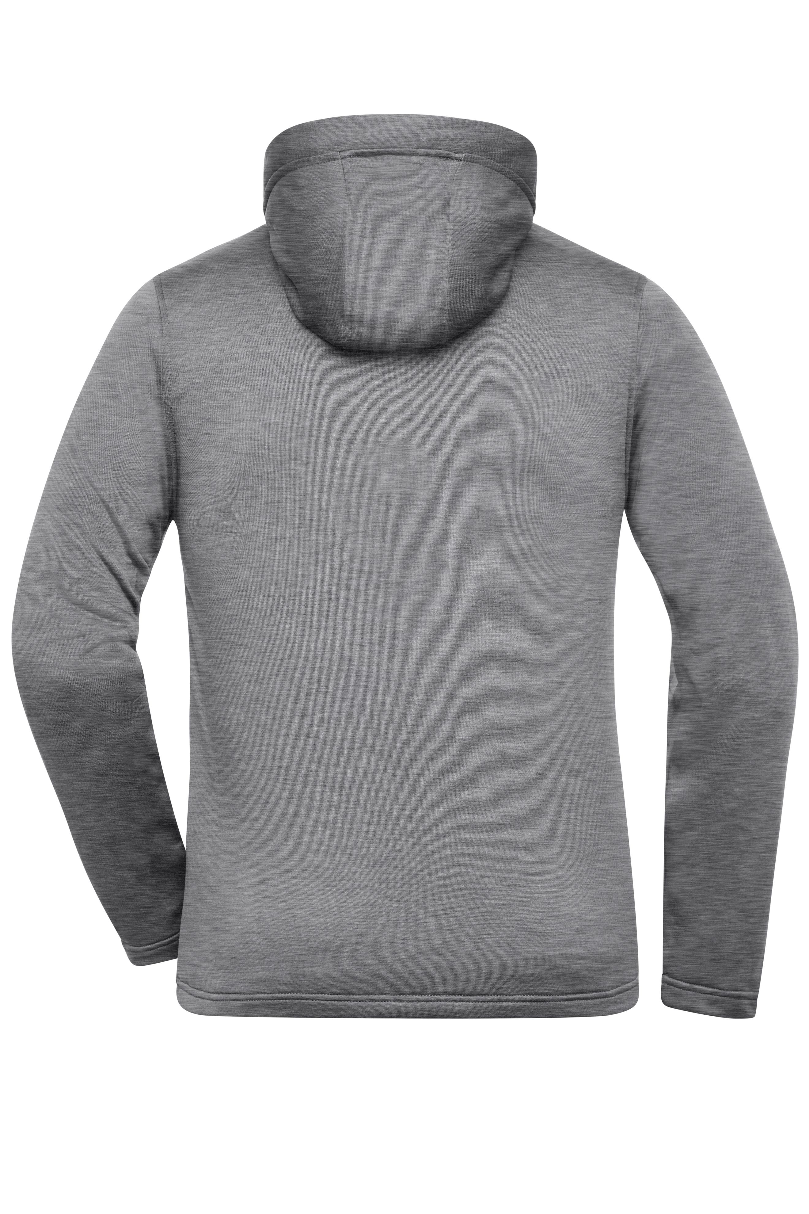 Men's Sports Zip Hoody JN532 Modische Kapuzenjacke aus 100% recyceltem Polyester für Sport und Freizeit