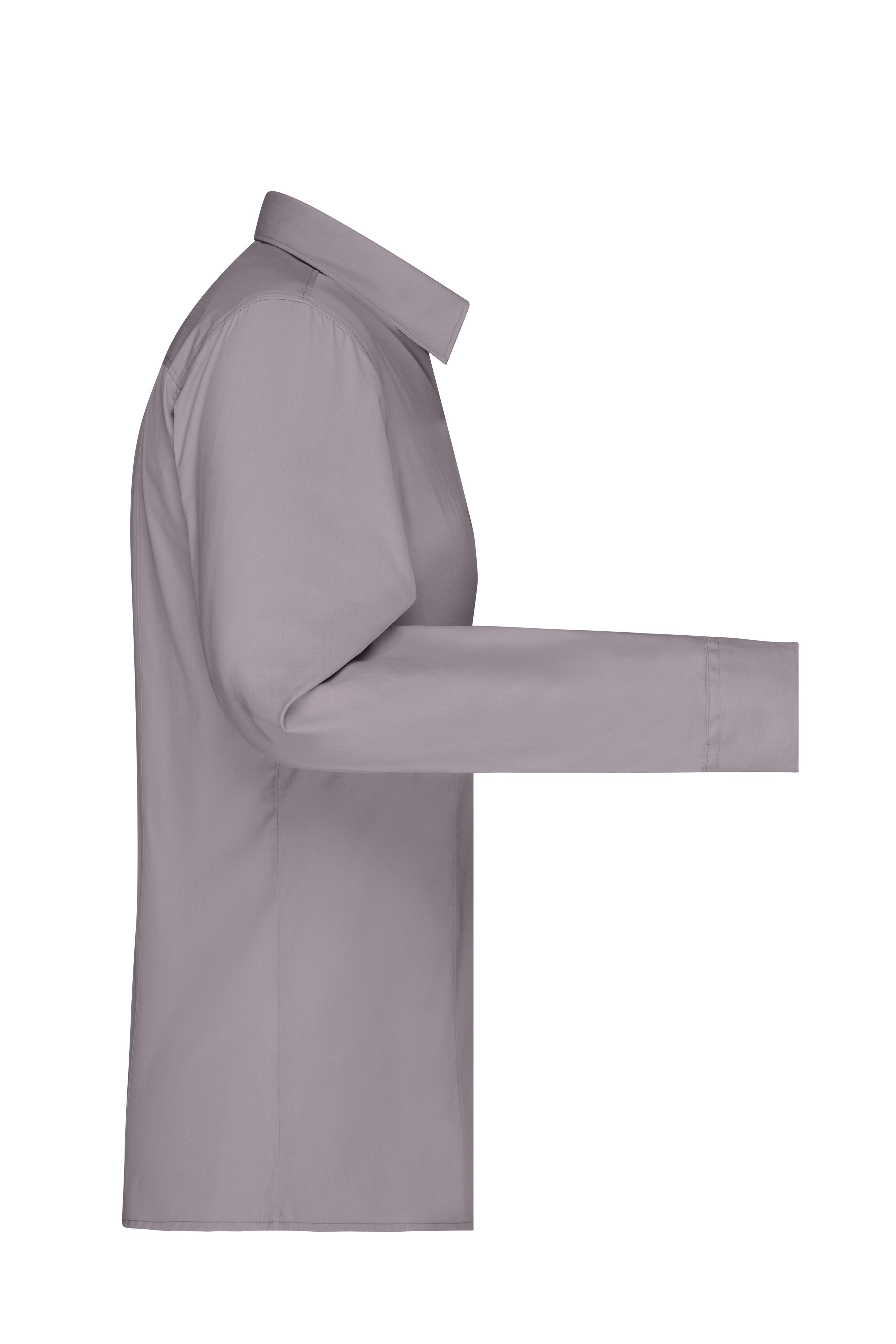 Ladies' Shirt Longsleeve Poplin JN677 Klassisches Shirt aus pflegeleichtem Mischgewebe