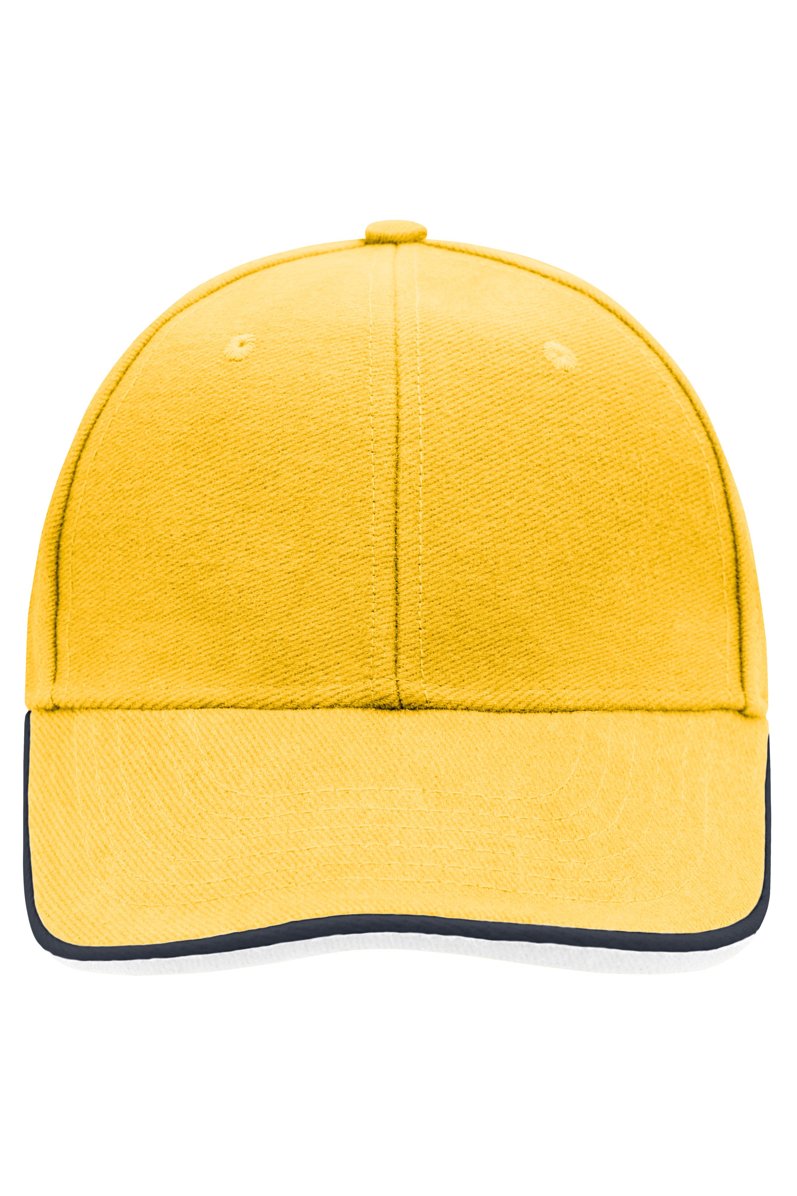 6 Panel Double Sandwich Cap MB6197 6 Panel Cap mit doppeltem Sandwich