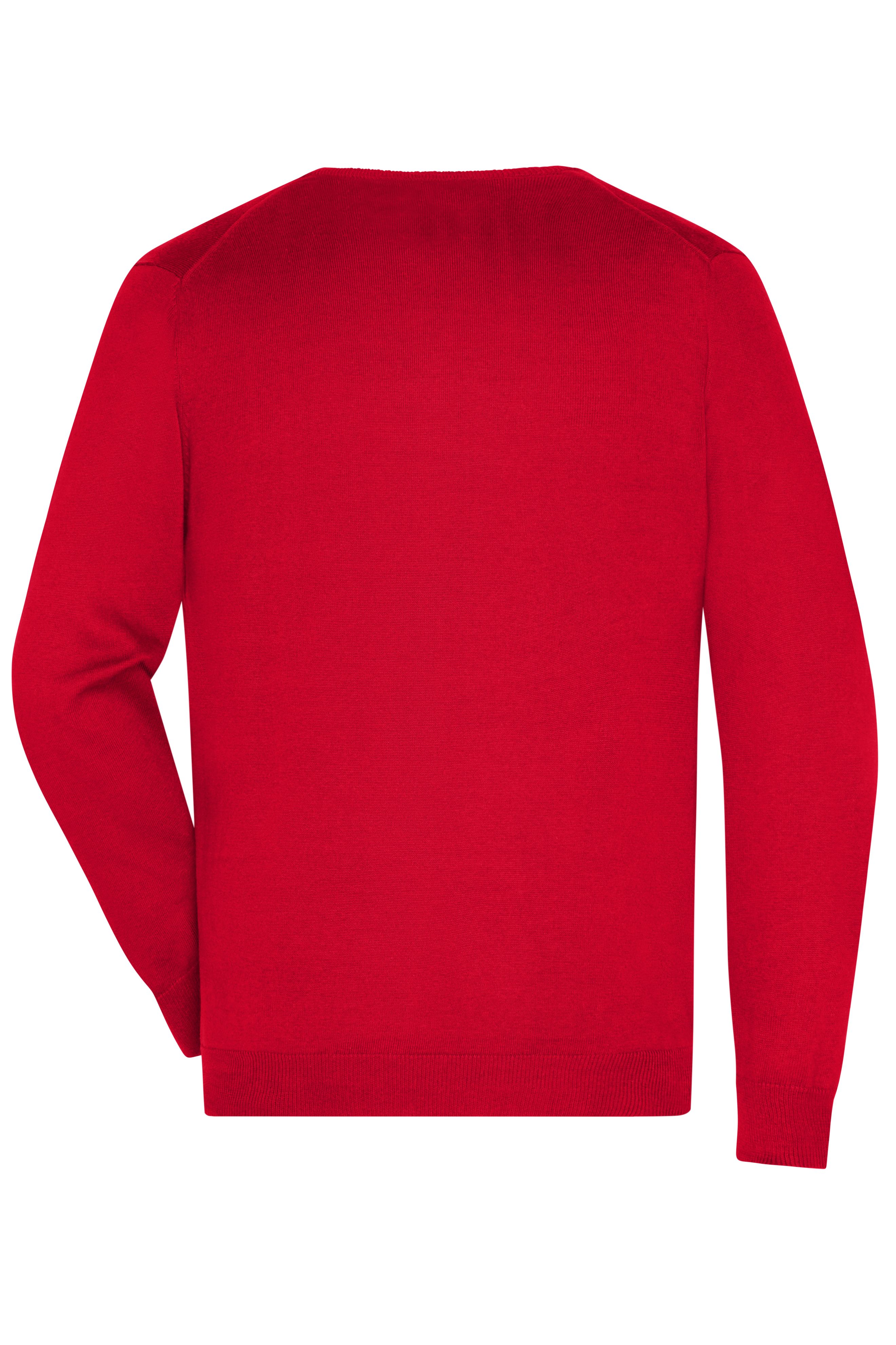 Men's V-Neck Pullover JN659 Klassischer Baumwoll-Pullover
