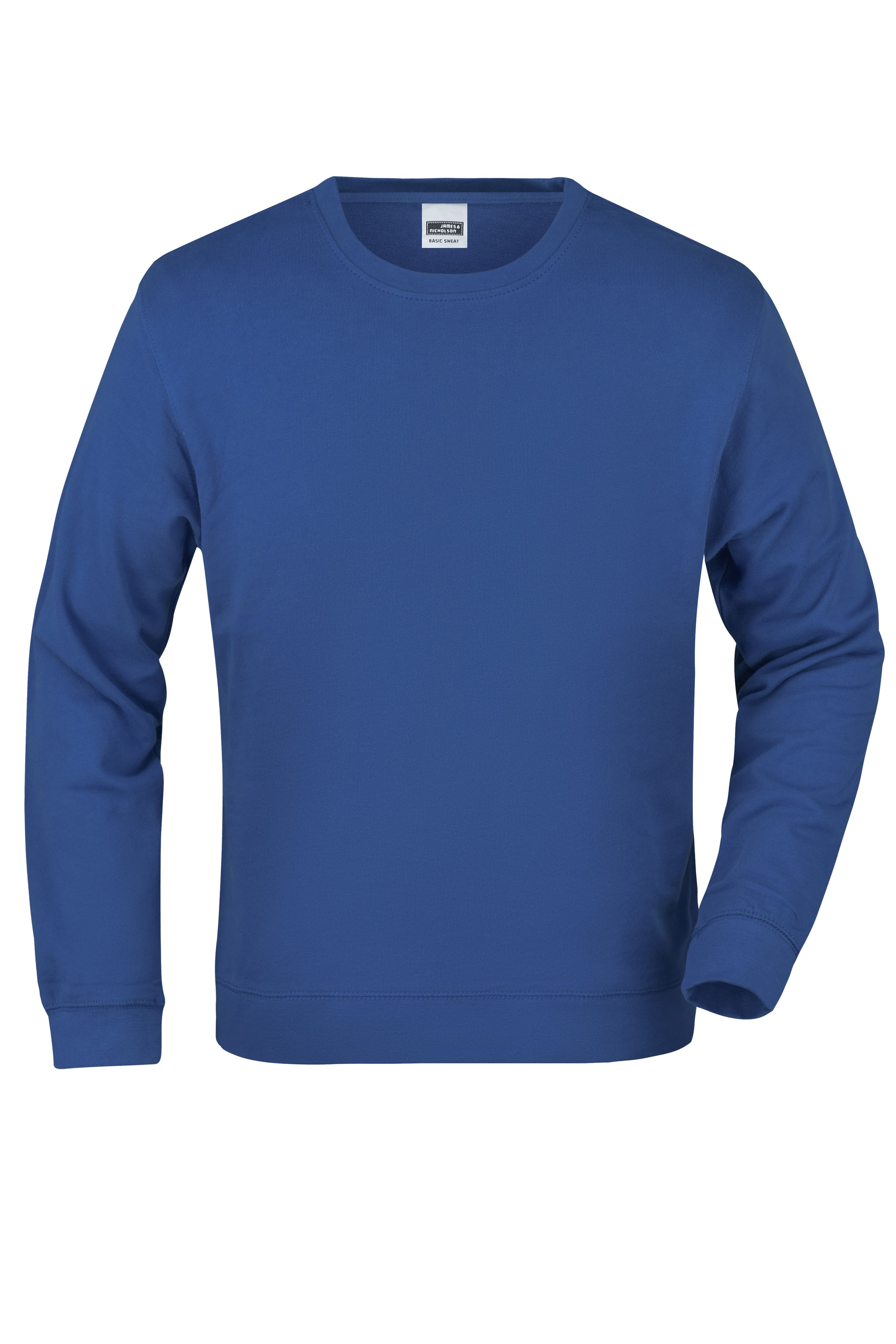 Basic Sweat JN057 Klassisches Sweatshirt aus French-Terry