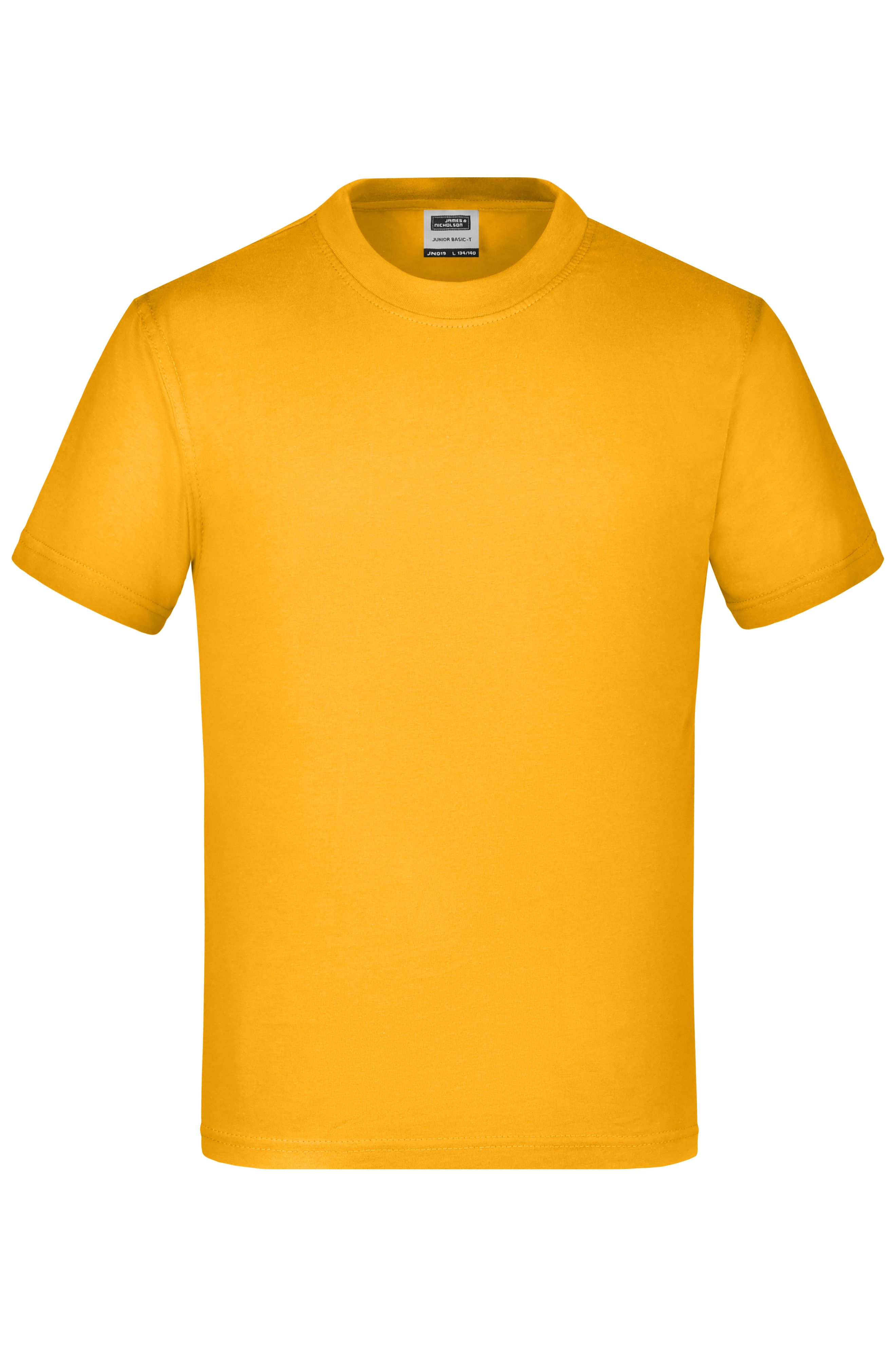 Junior Basic-T JN019 Kinder Komfort-T-Shirt aus hochwertigem Single-Jersey