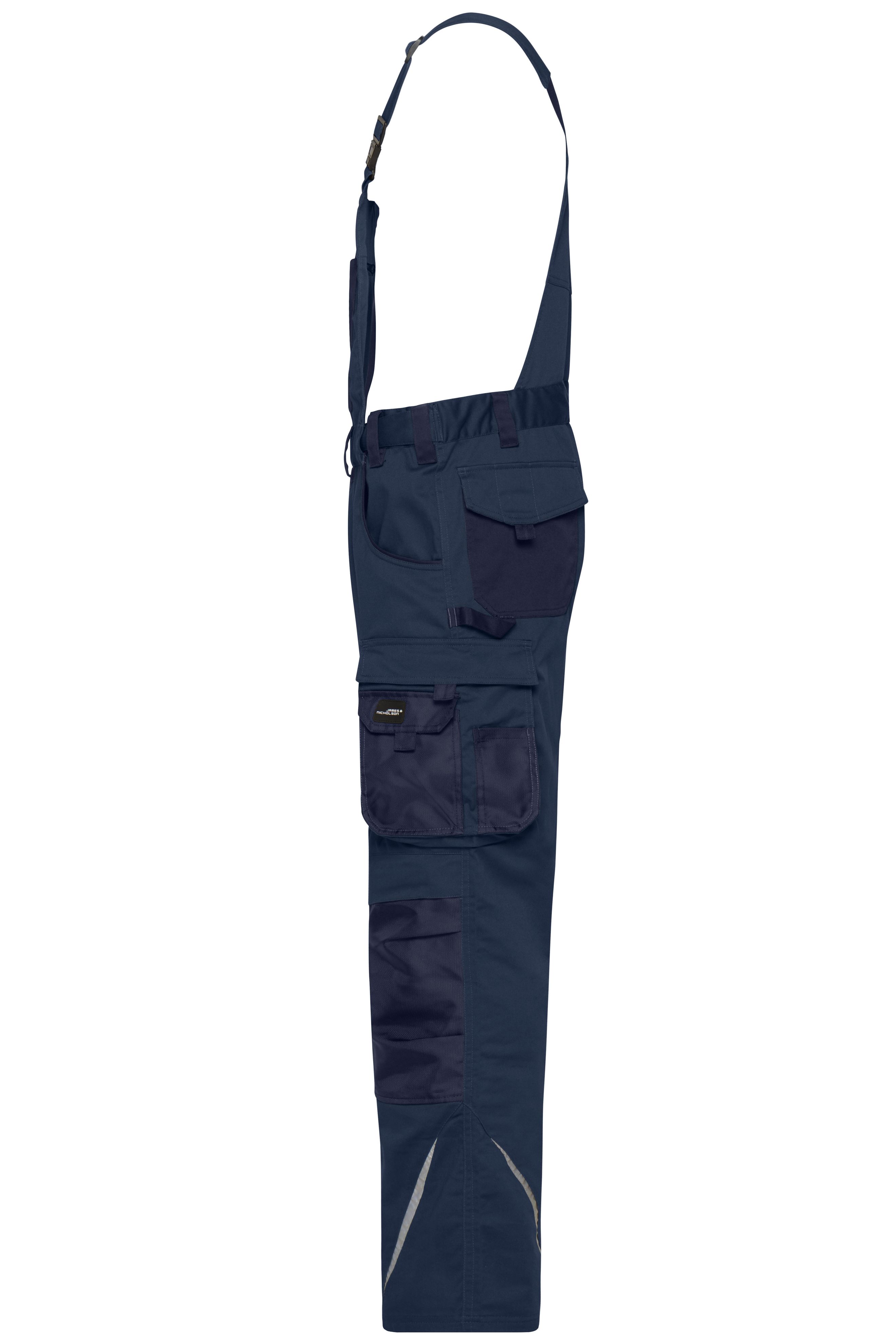 Workwear Pants with Bib - STRONG - JN1833 Spezialisierte Latzhose mit funktionellen Details und flexibel einstellbarem, elastischen Bund Workwear Pants with Bib - STRONG - JN1833 Spezialisierte Latzhose mit funktionellen Details und flexibel einstellbarem, elastischen Bund