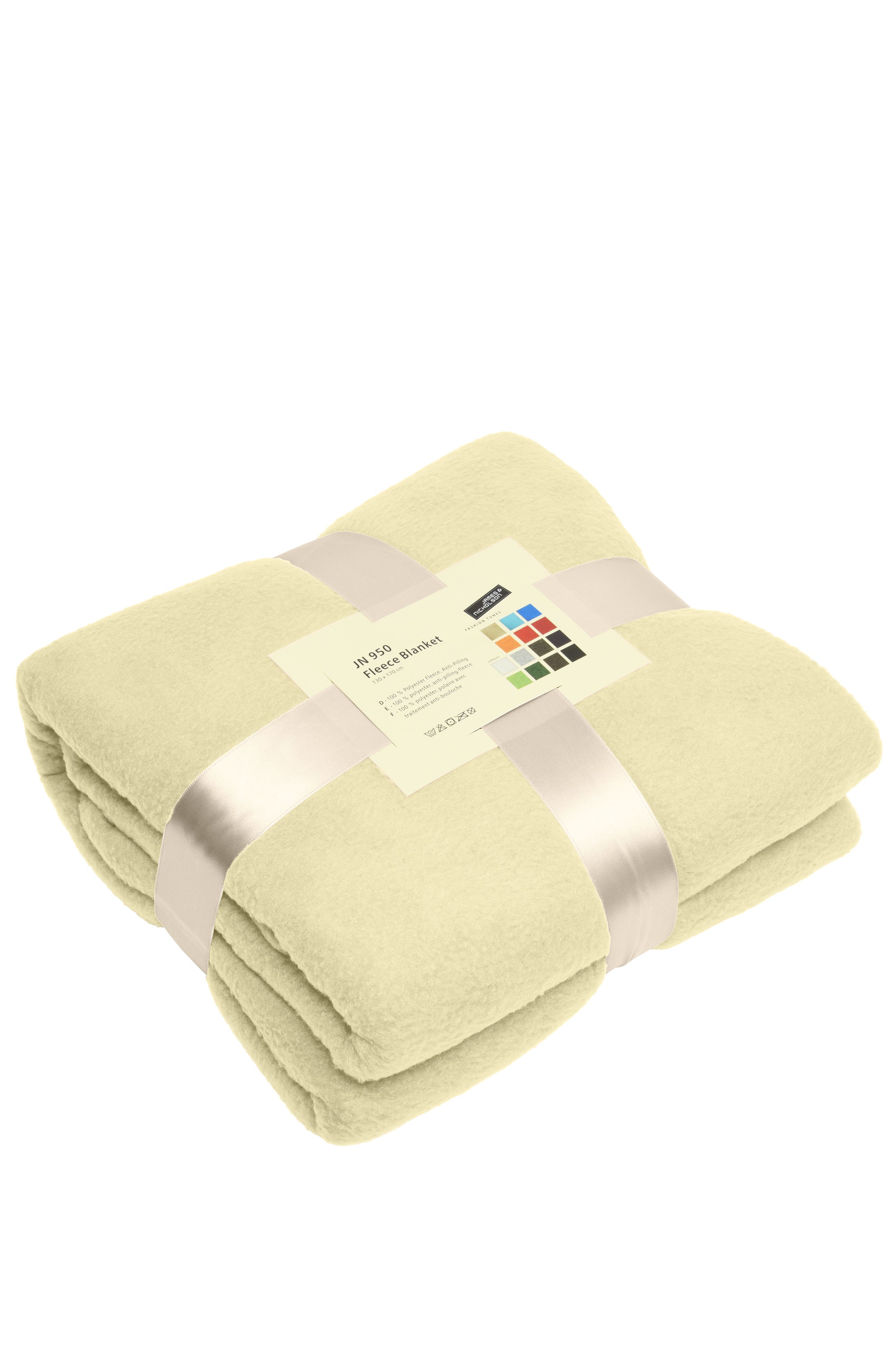 Fleece Blanket JN950 Vielseitig verwendbare Fleecedecke für Gastronomie und Freizeit