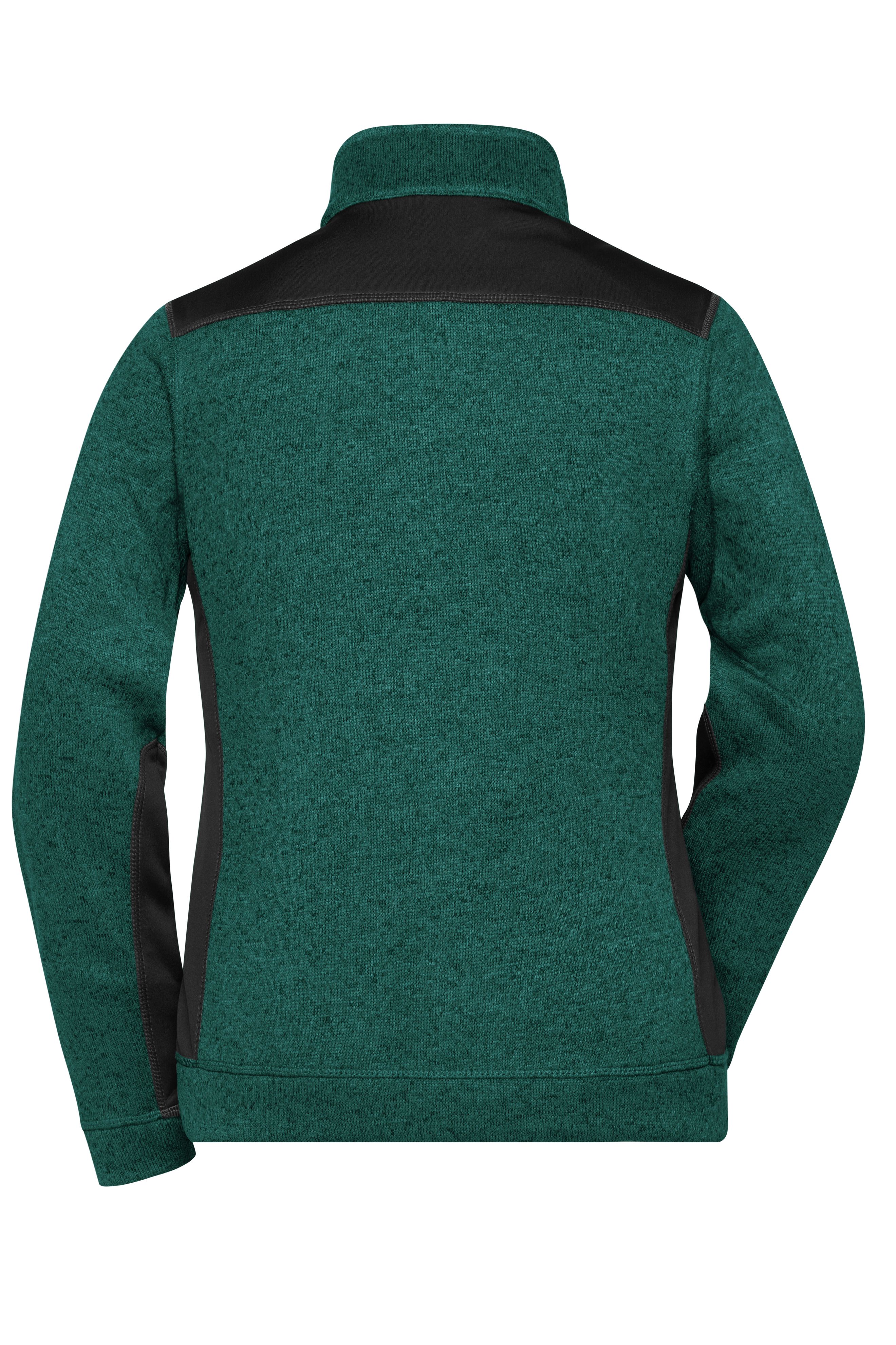 Ladies' Knitted Workwear Fleece Jacket - STRONG - JN861 Pflegeleichte Strickfleece Jacke im Materialmix