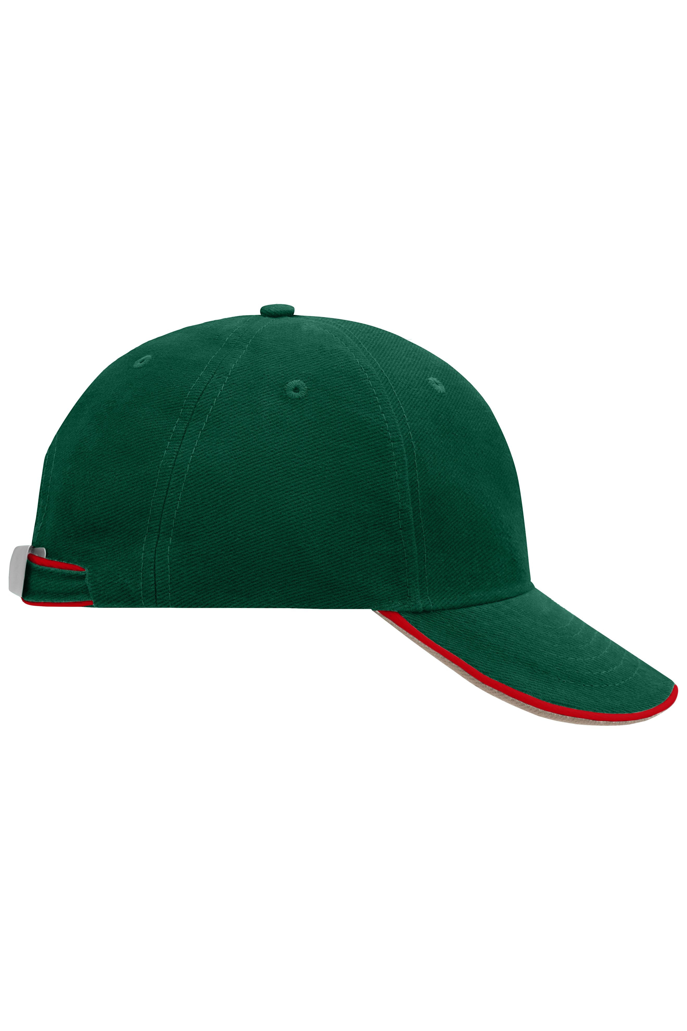 6 Panel Double Sandwich Cap MB6197 6 Panel Cap mit doppeltem Sandwich