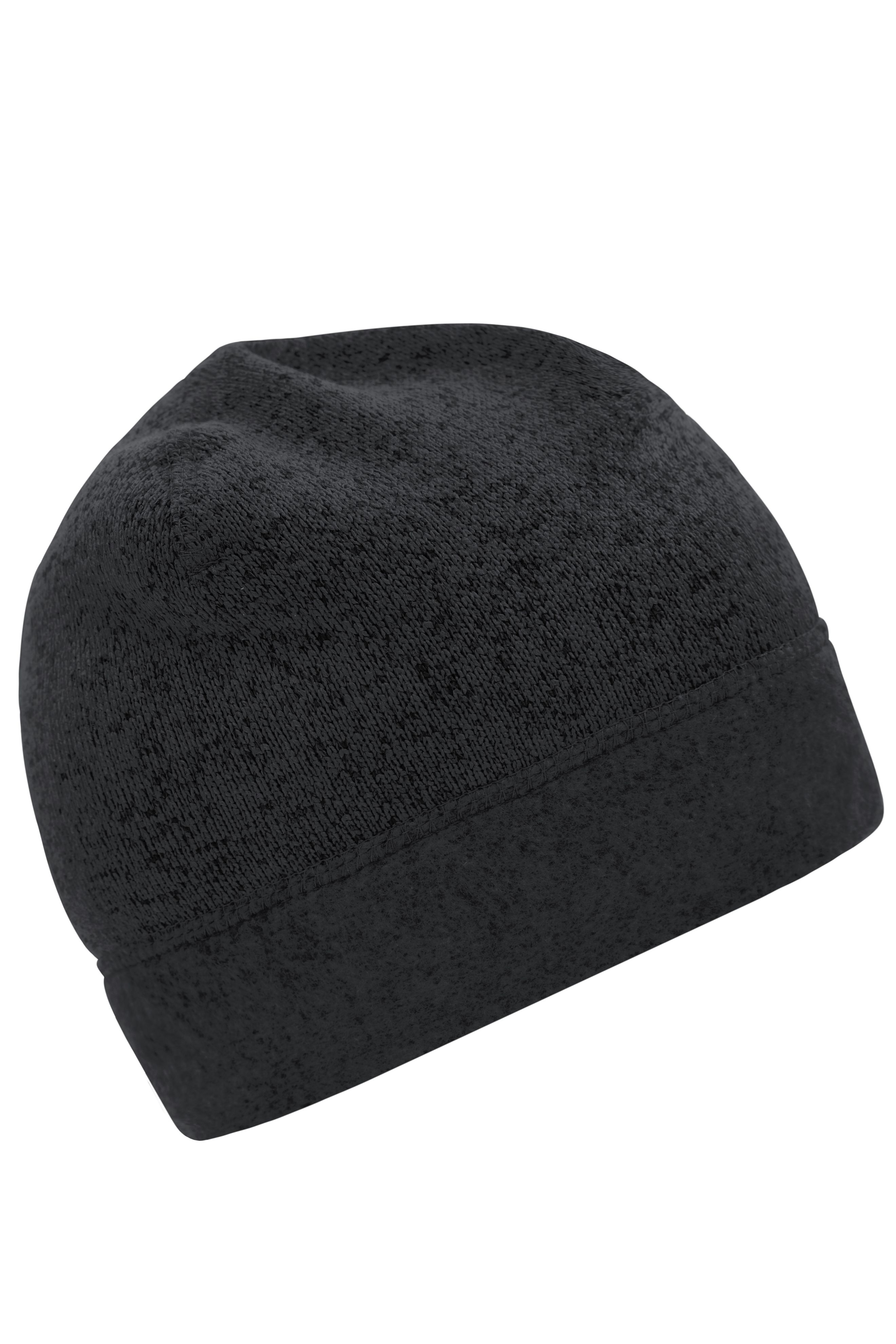 Knitted Fleece Workwear Beanie - STRONG - MB7121 Strickmütze in Melangeoptik
