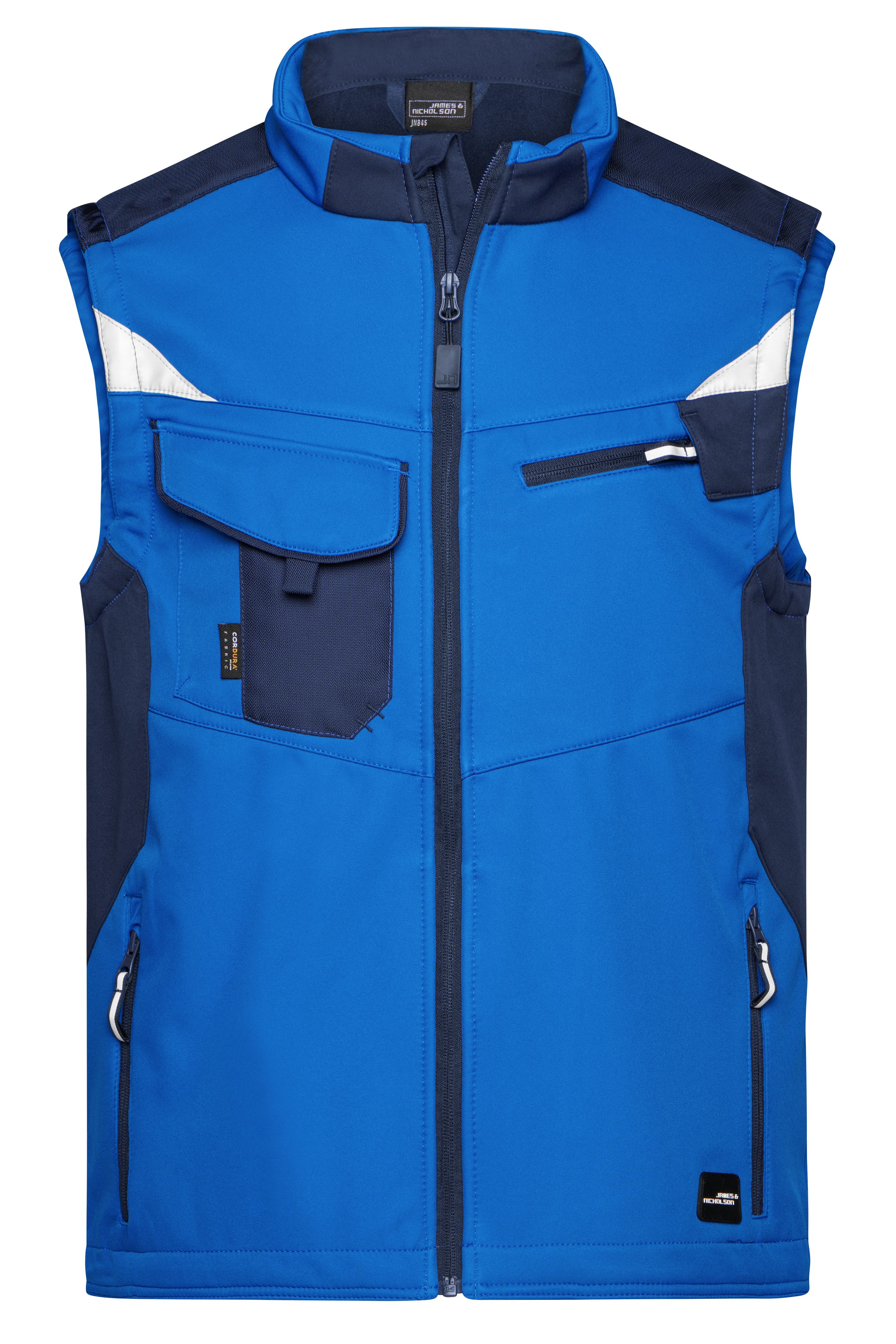 Workwear Softshell Vest - STRONG - JN845 Professionelle Softshellweste mit hochwertiger Ausstattung