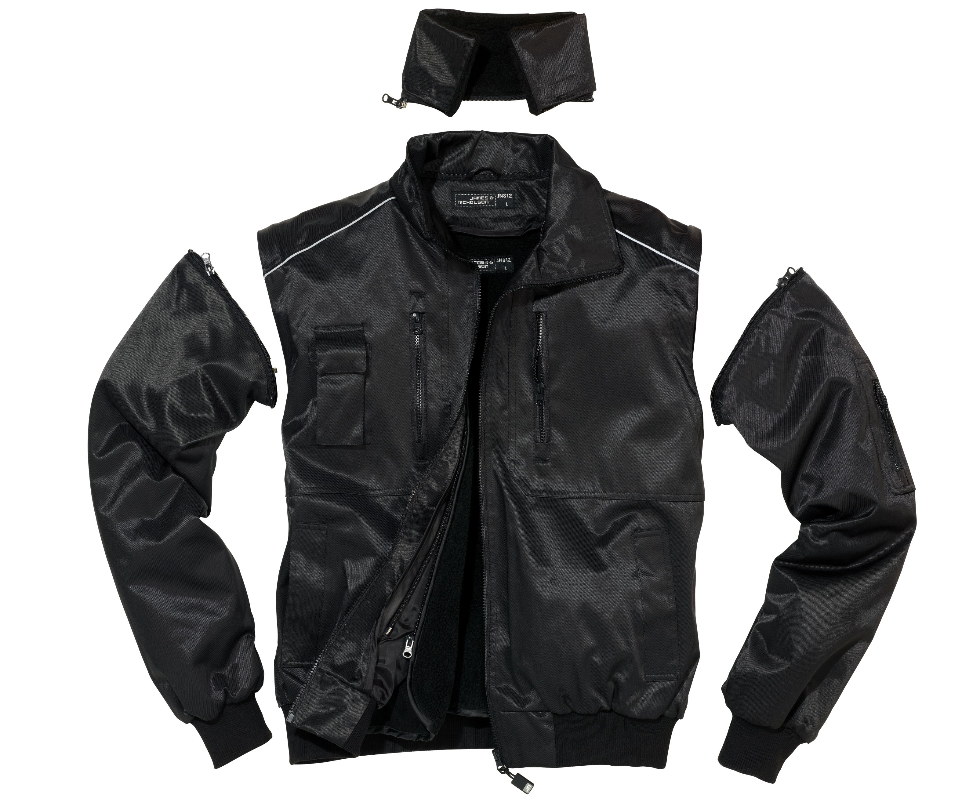 Pilot Jacket 3 in 1 JN812 3 in 1 Jacke im Blousonstil