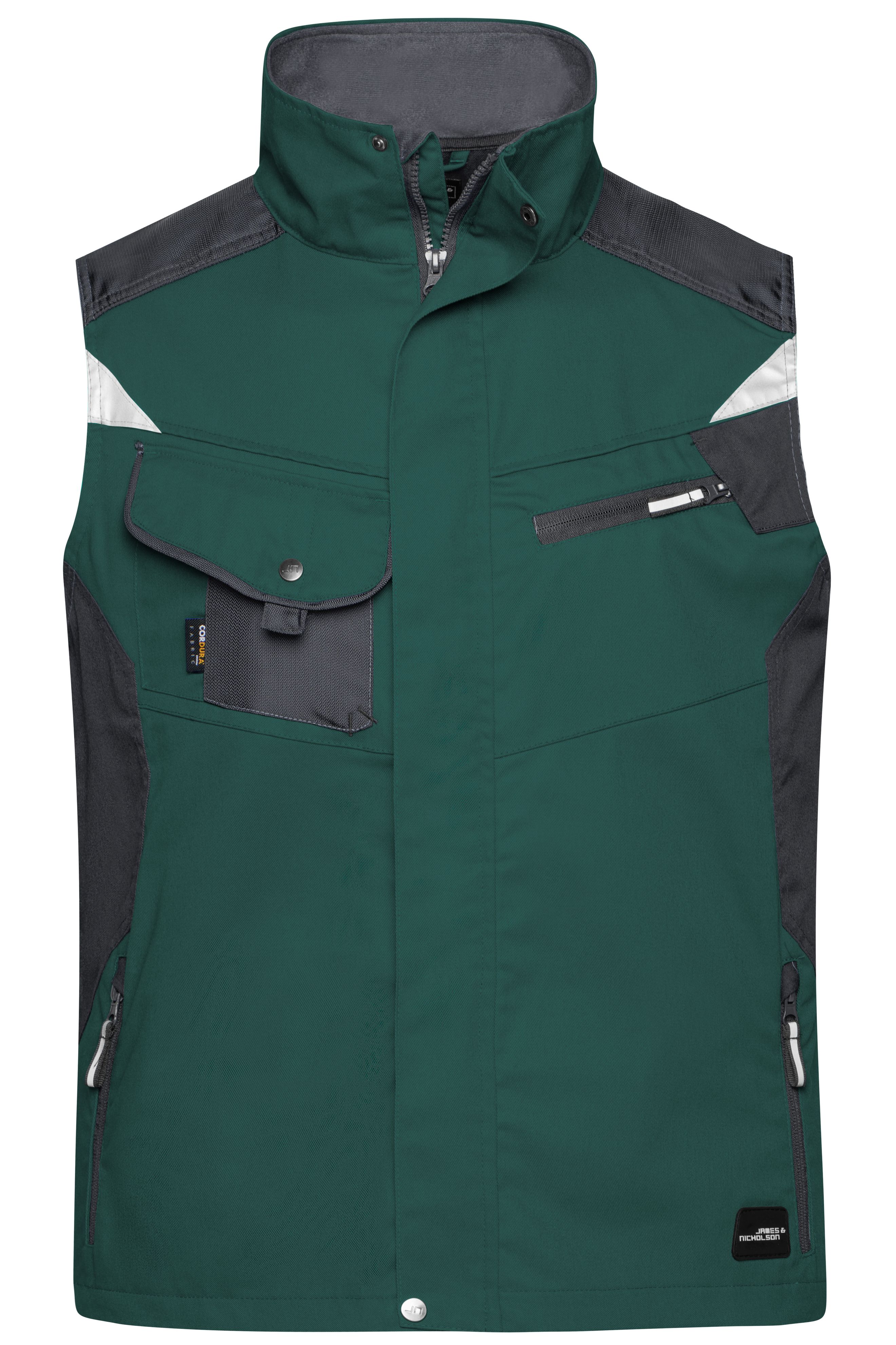 Workwear Vest - STRONG - JN822 Professionelle Weste mit hochwertiger Ausstattung