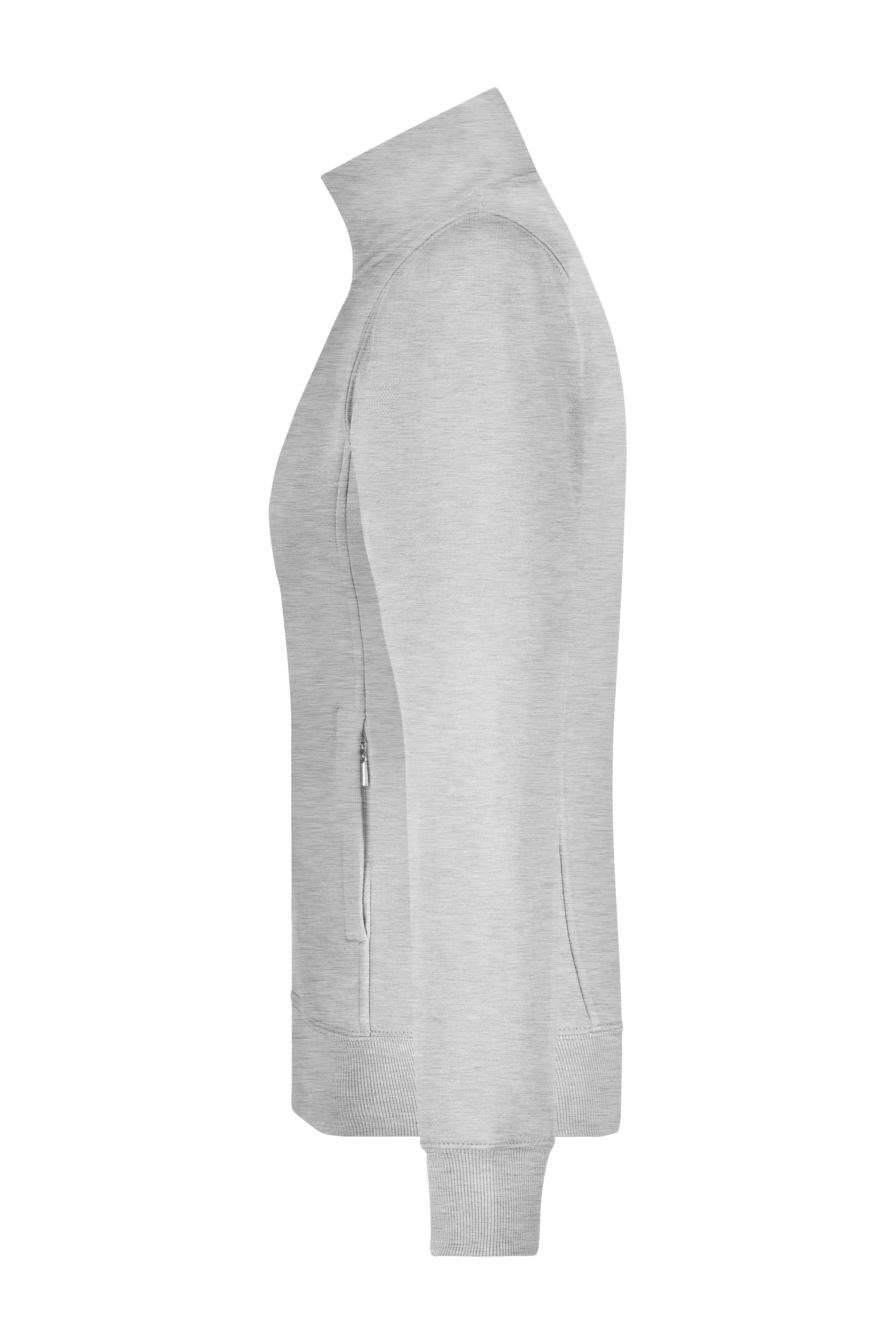Ladies' Jacket JN052 Sweat-Jacke aus formbeständiger Sweat-Qualität Ladies' Jacket JN052 Sweat-Jacke aus formbeständiger Sweat-Qualität