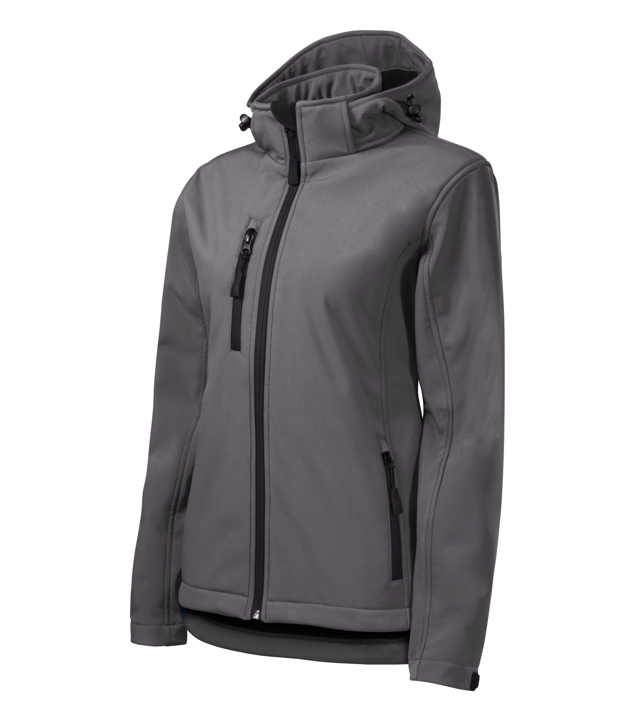 Softshelljacke Damen - Performance 521 - Brusttasche und abnehmbare Kapuze - Übergangsjacke für Damen geeignet als Wanderjacke oder Übergangsjacke mit abnehmbarer Kapuze 