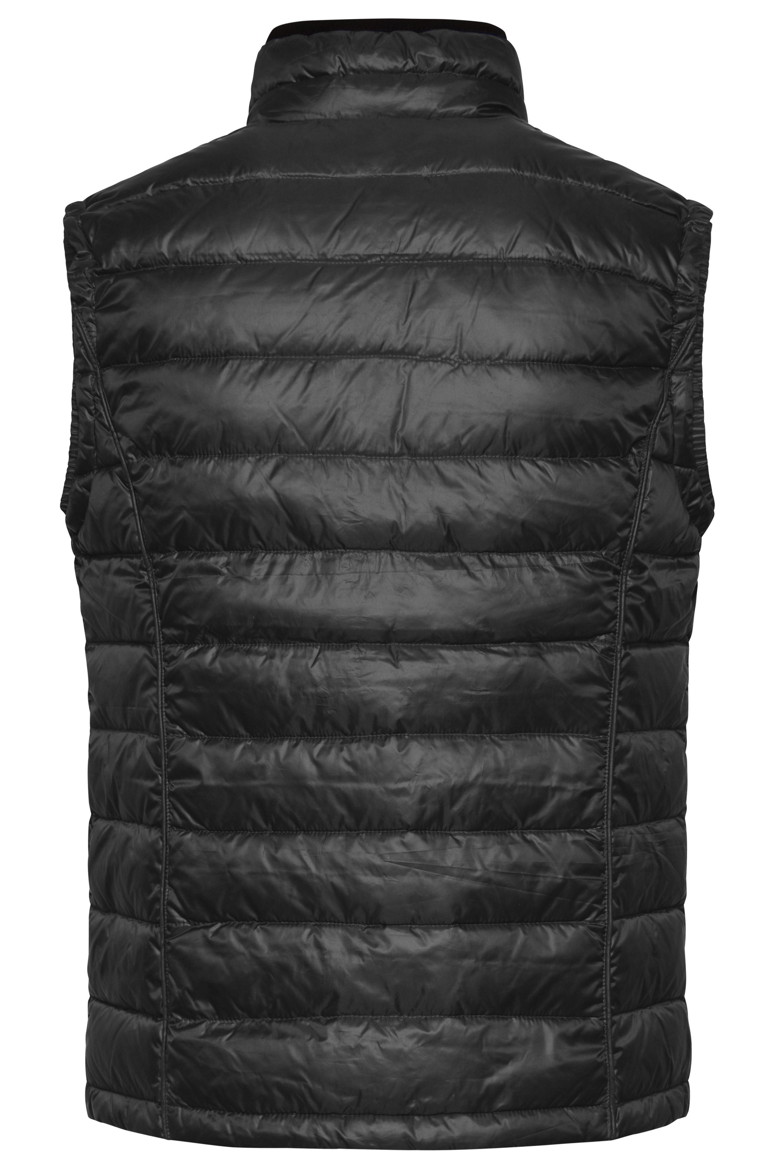 Men's Quilted Down Vest JN1080 Sportliche Daunenweste mit Stehkragen