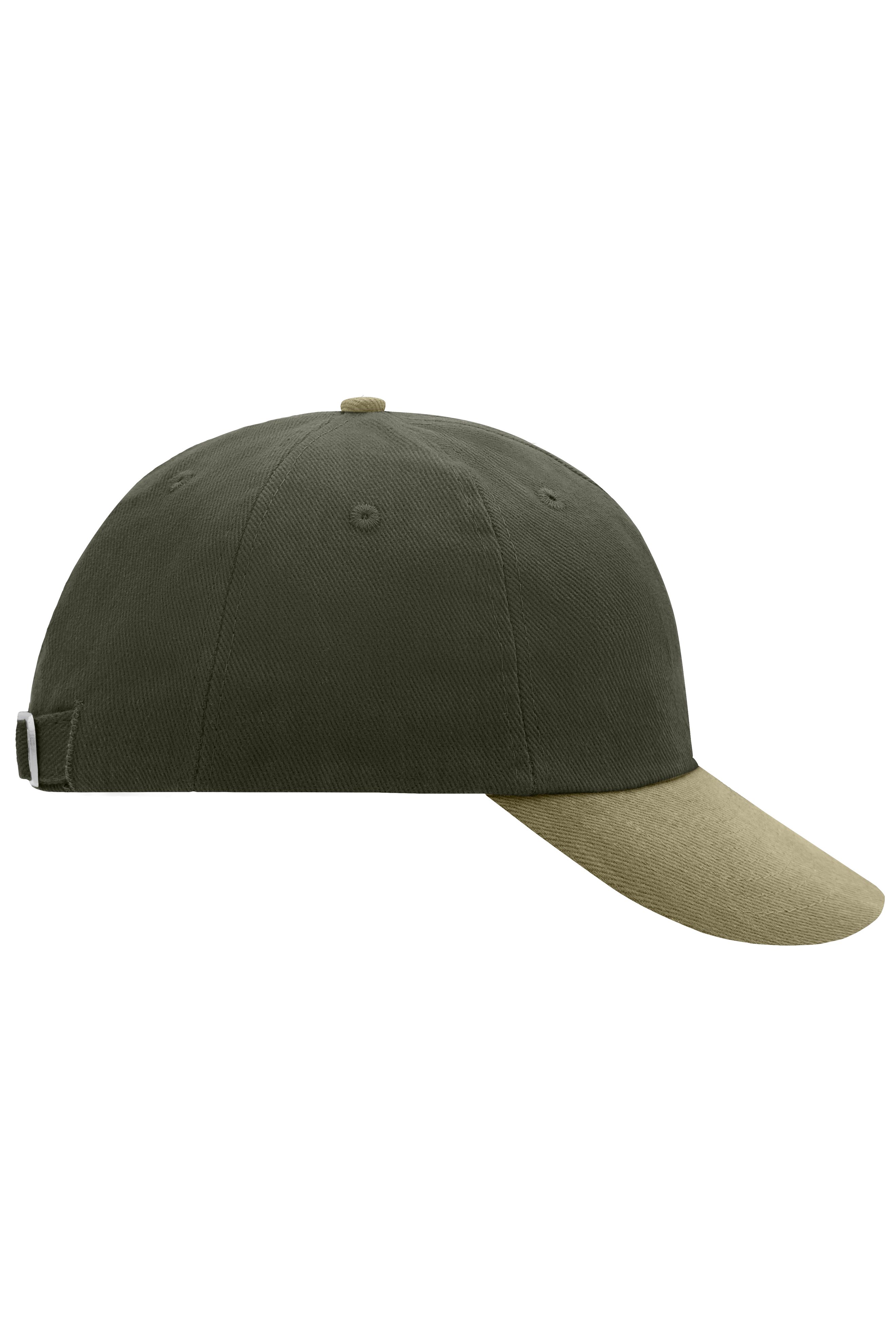 6 Panel Raver Cap MB6111 Klassisches Allround-Cap in zahlreichen Farbvarianten