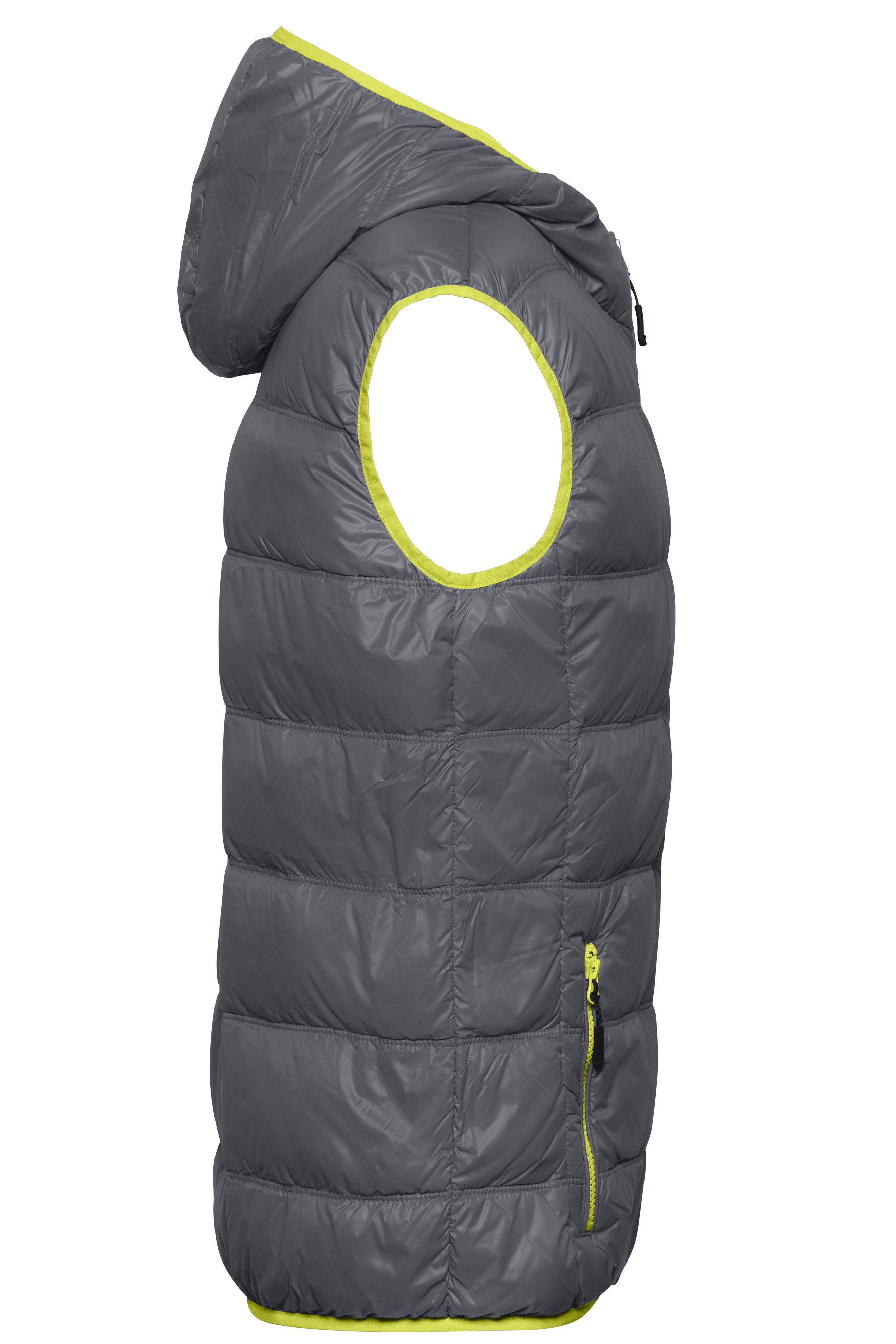 Men's Down Vest JN1062 Ultraleichte sportliche Daunenweste mit Kapuze