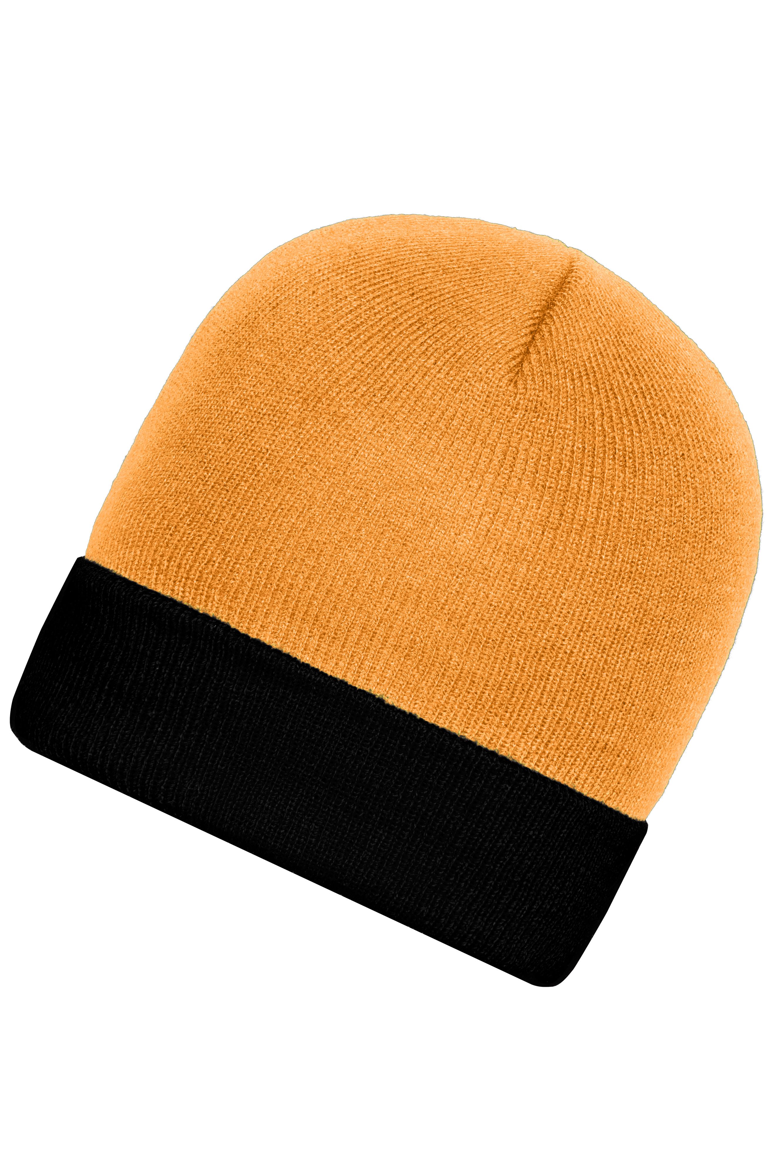 Knitted Cap MB7550 Klassische Strickmütze mit Umschlag